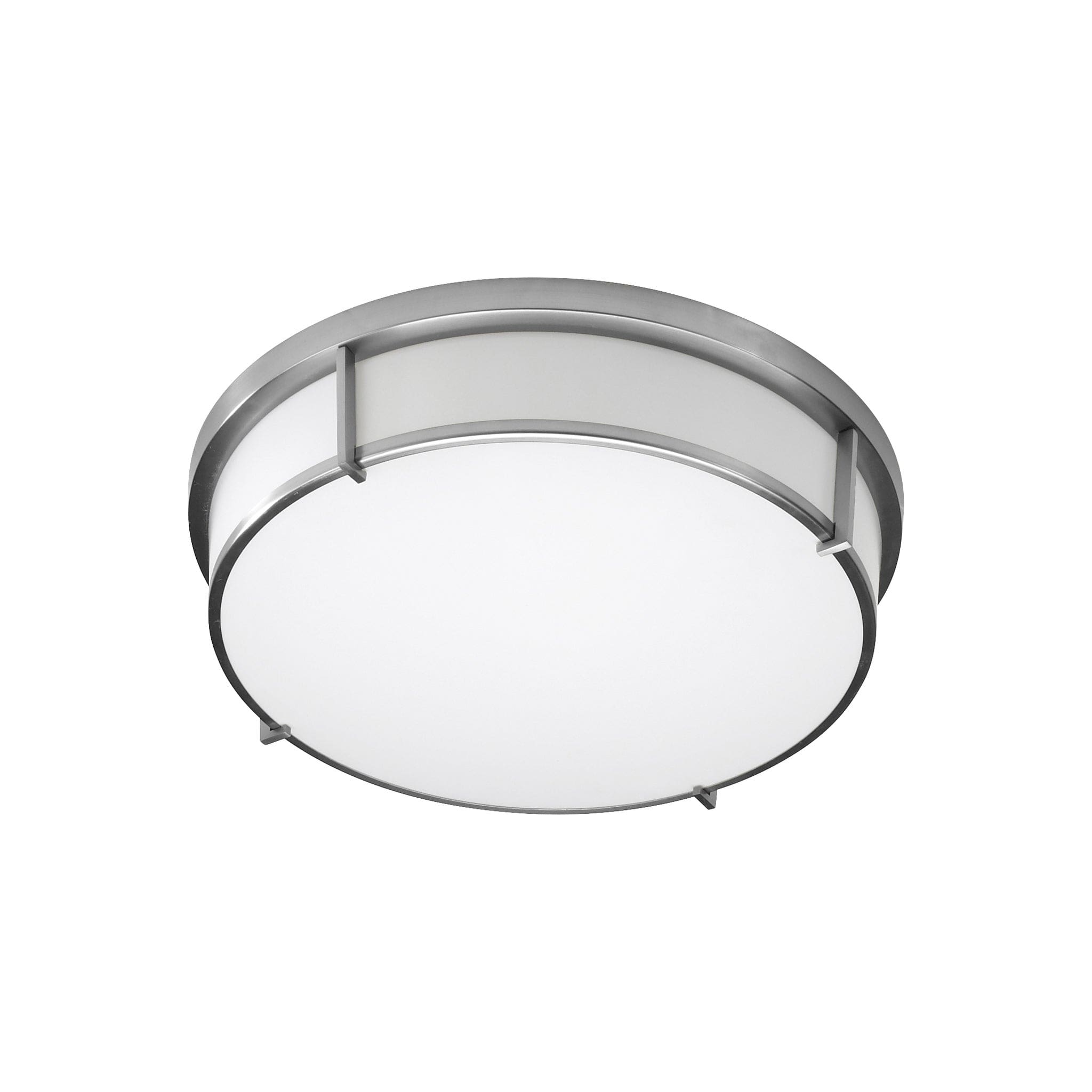 iO 17" 22 Watt+ 40 Watt Ceiling Mount - Satin Nickel