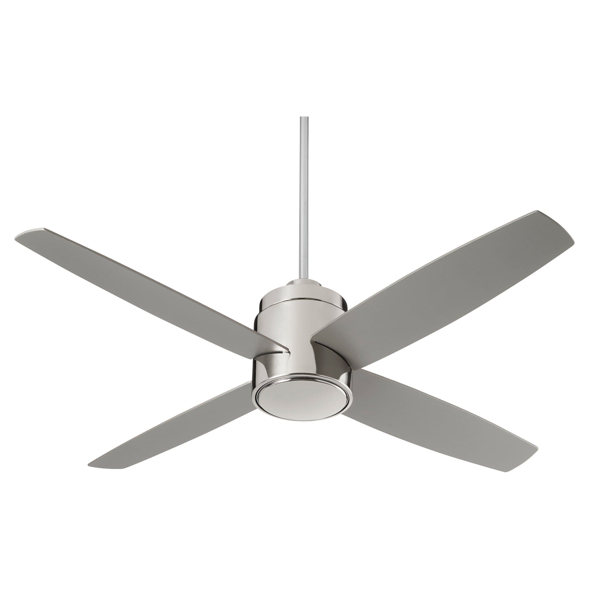 OSLO 52" Four Blade Fan - Polished Nickel