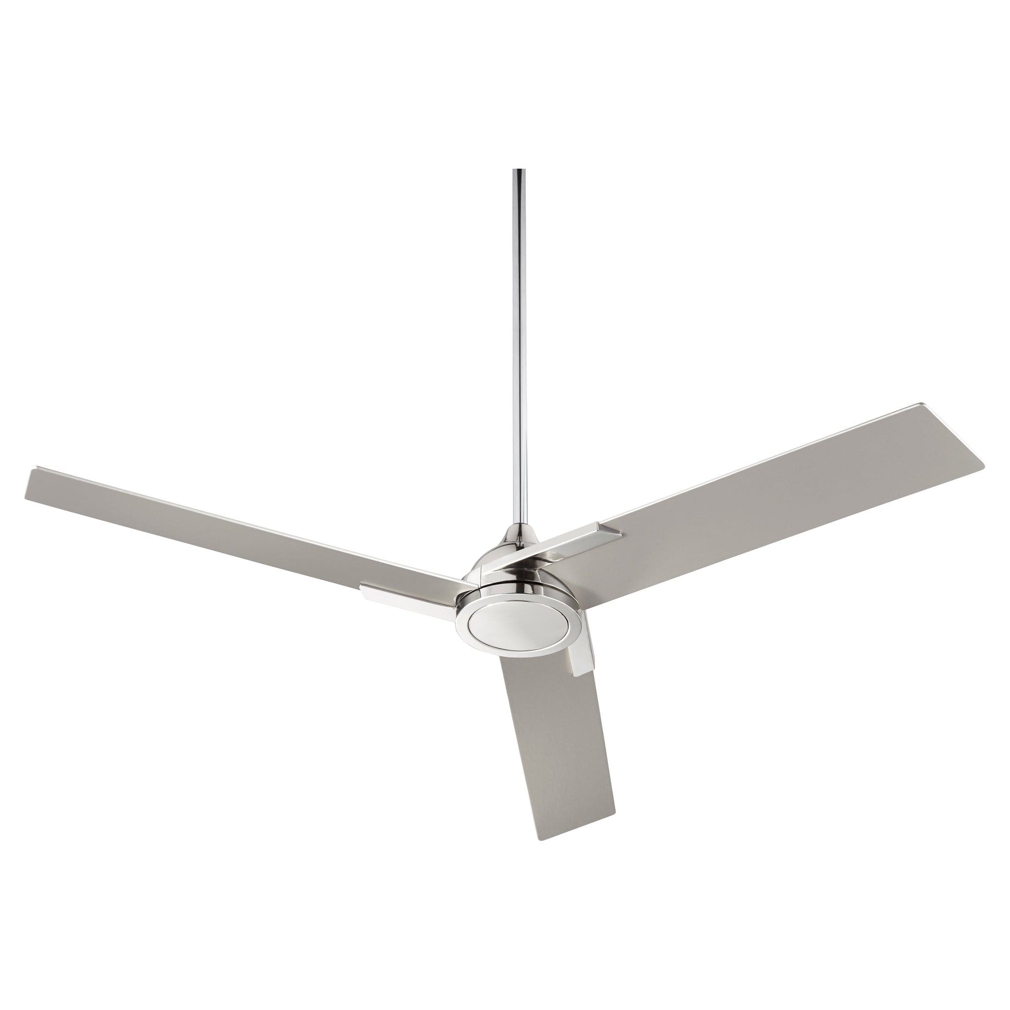 CODA 56" Three Blade Fan - Polished Nickel