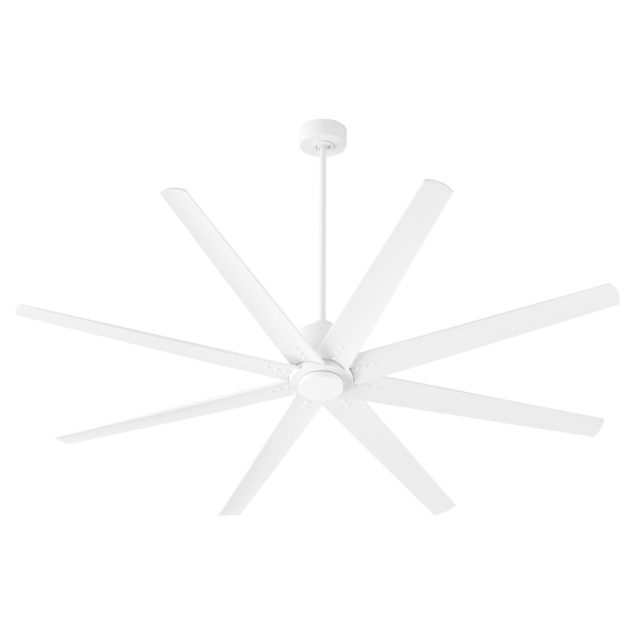 FLEET 72" Eight Blade Fan - White