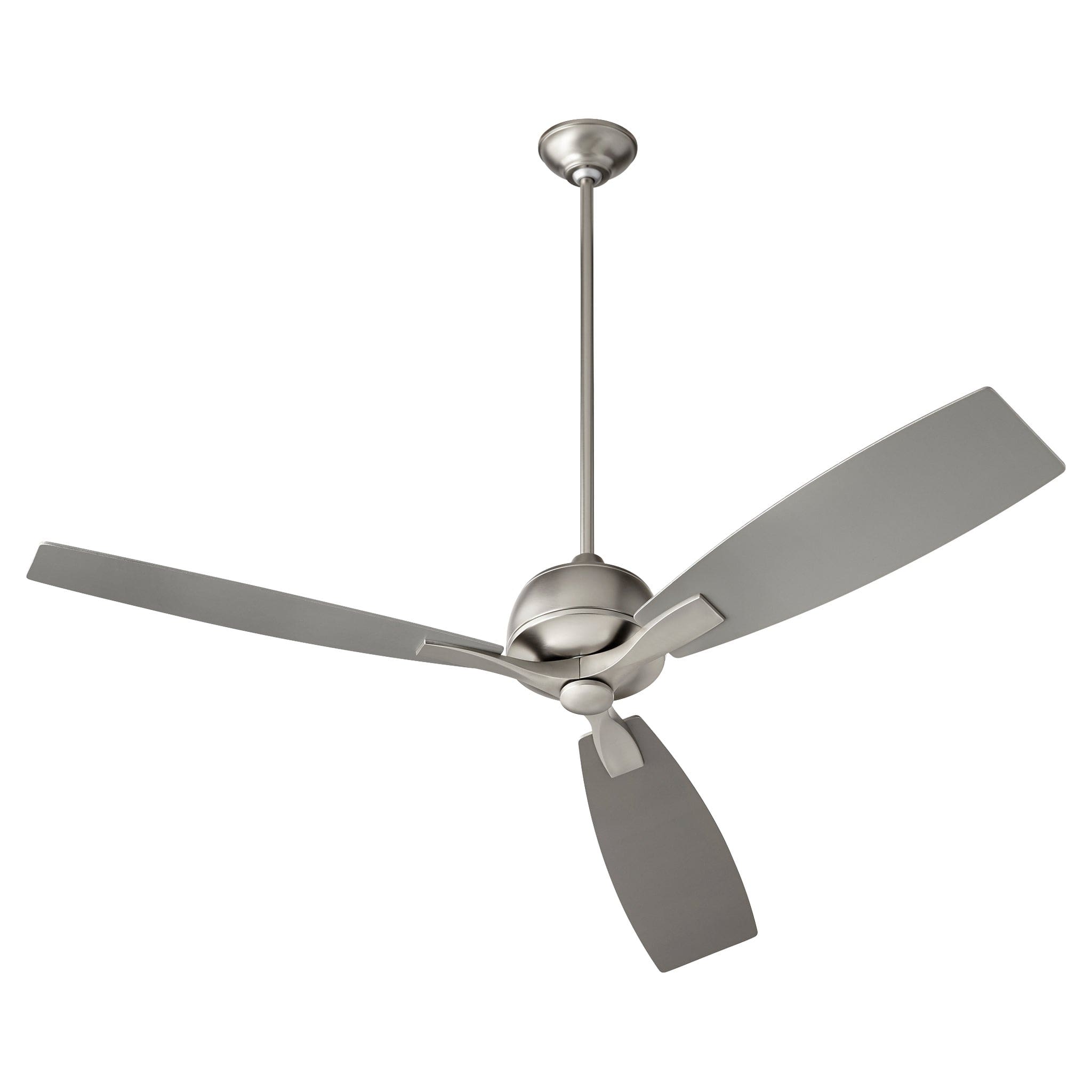 JUNO 60" Three Blade Fan - Satin Nickel