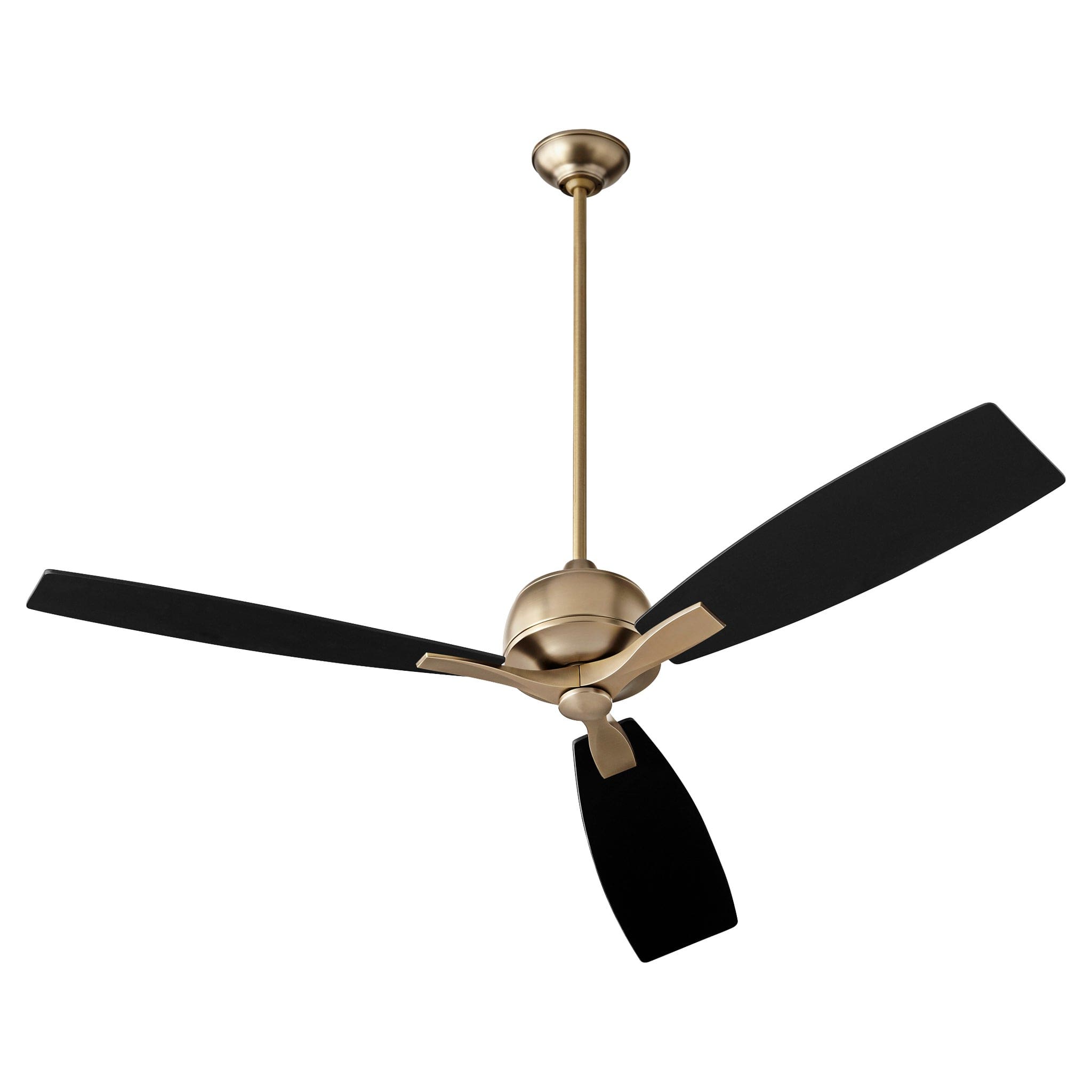 JUNO 60" Three Blade Fan - Aged Brass