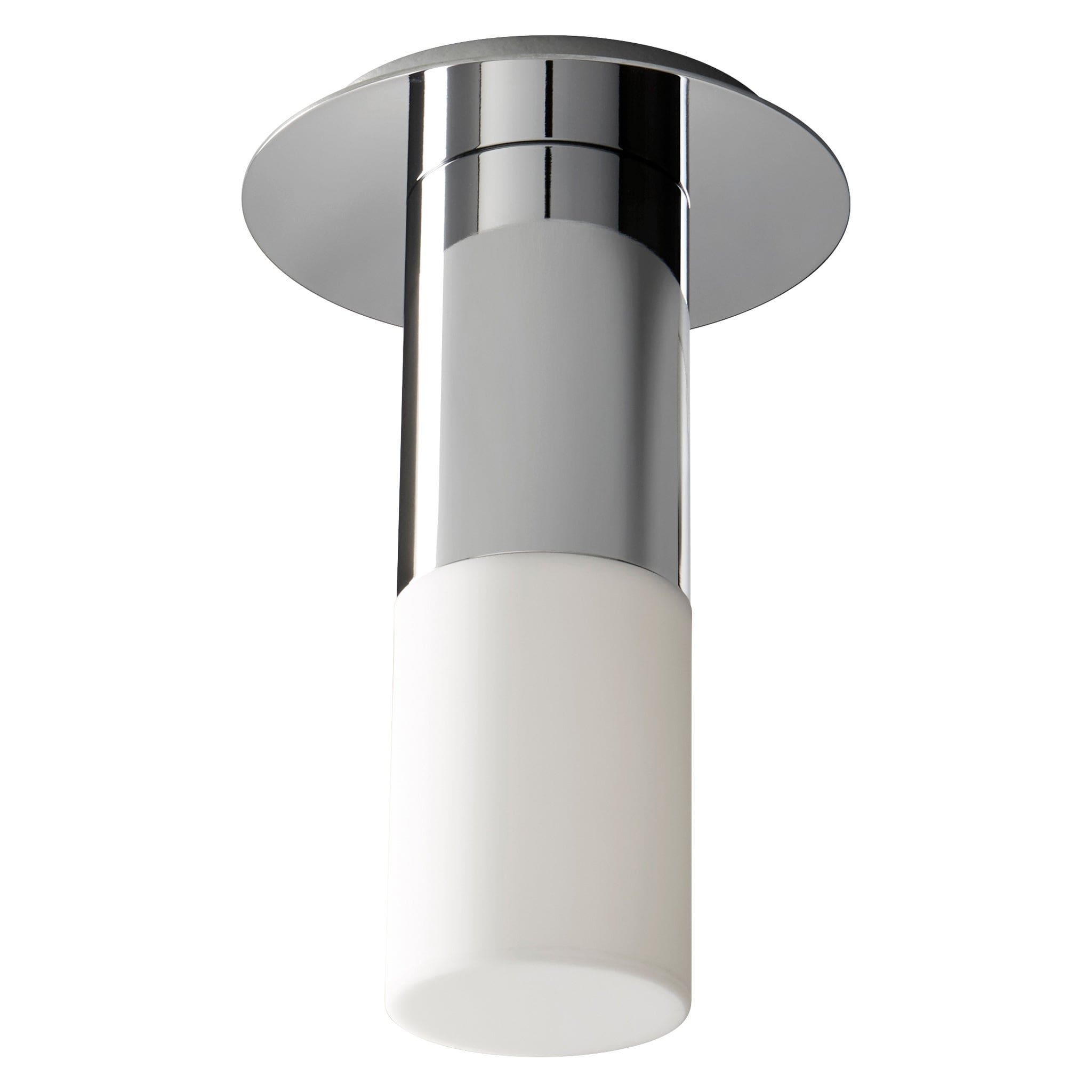 PILAR Small Acrylic Ceiling Mount -3000k- Polished Nickel