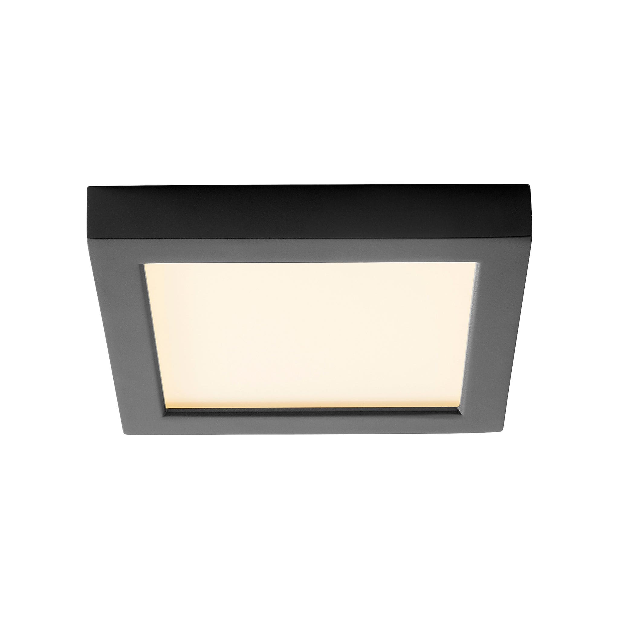 ALTAIR 7" LED Square -3000k- Black