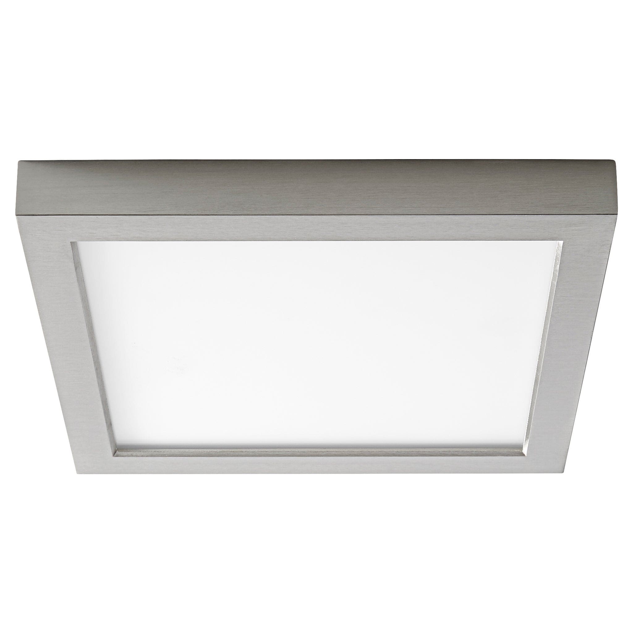 ALTAIR 9" LED Square -3000k- Satin Nickel