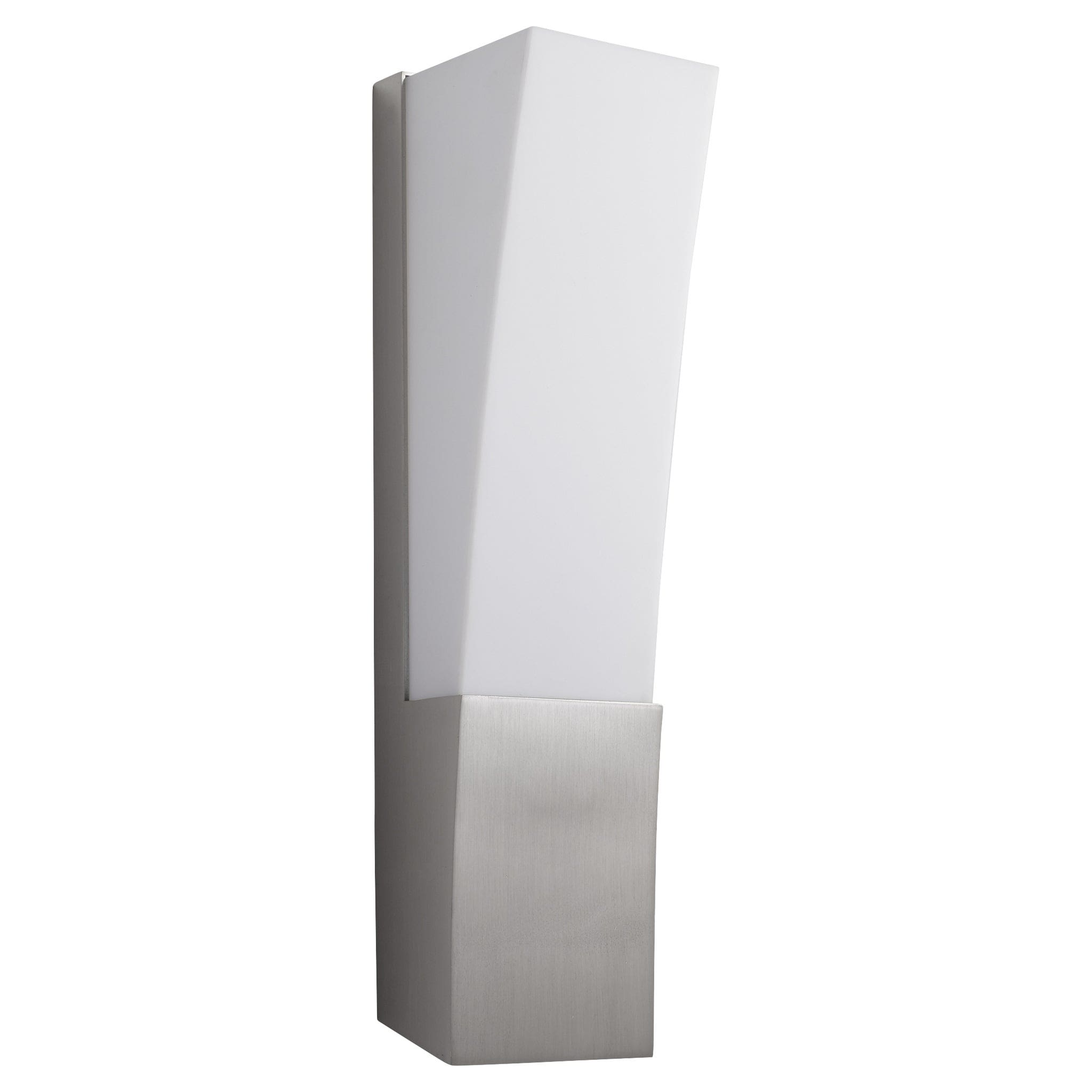 CRESCENT Small Wall Sconce - Satin Nickel