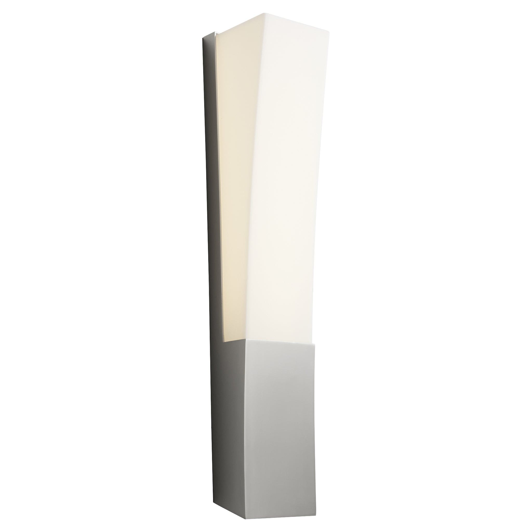 CRESCENT Large Wall Sconce -3000k- Satin Nickel