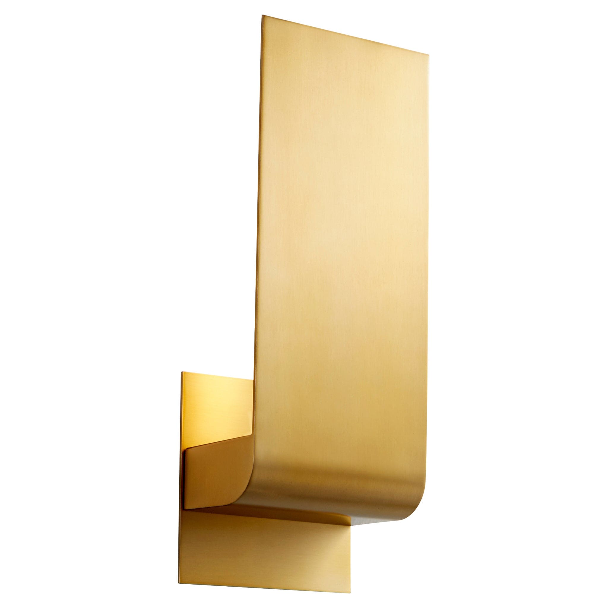 HALO Small Wall Sconce -3000k- Aged Brass