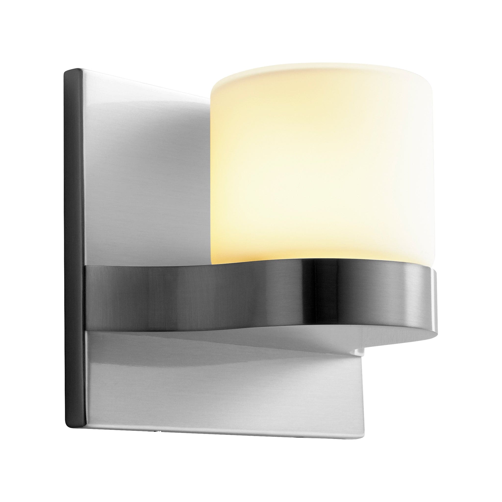 OLIO Small Wall Sconce -3000k- Satin Nickel