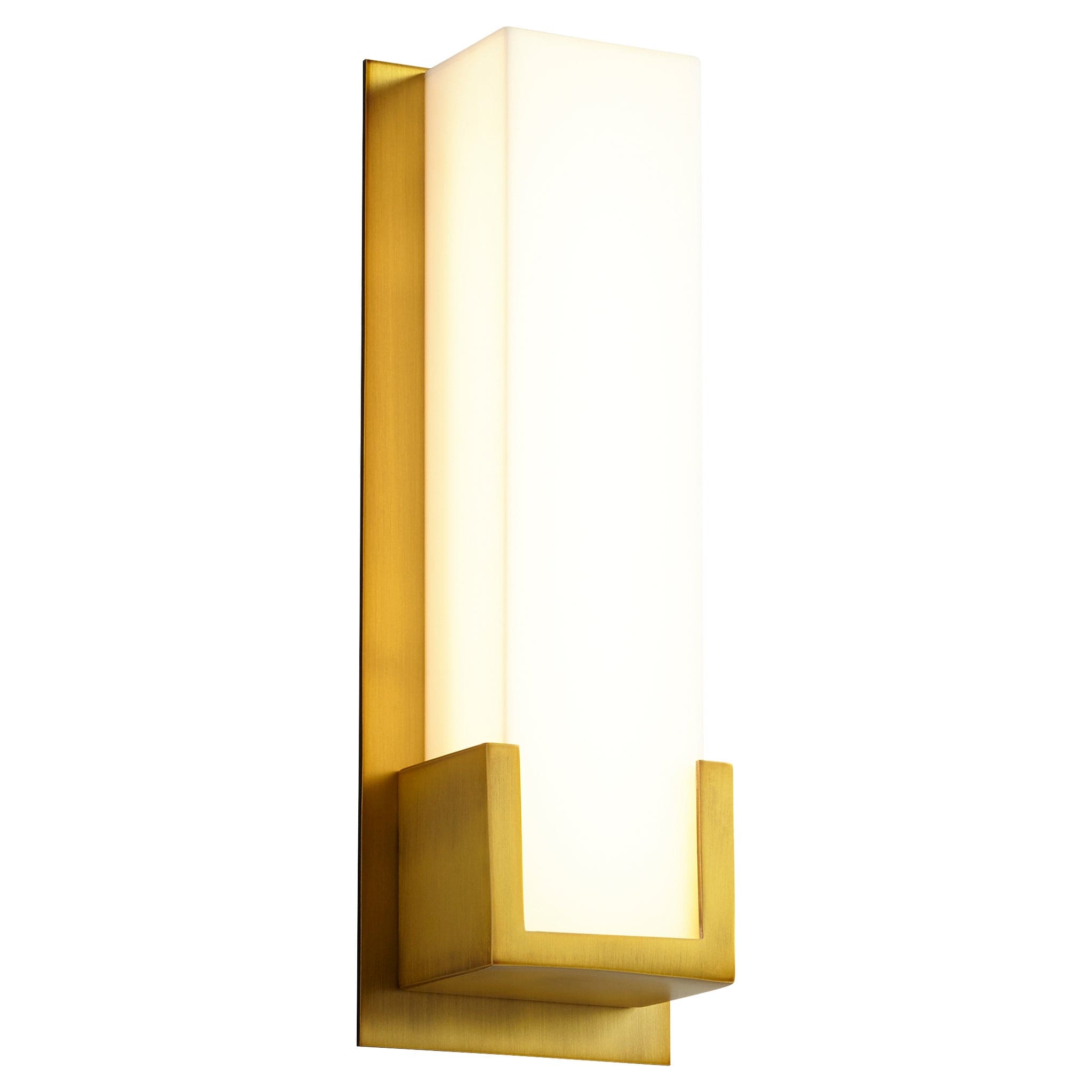 ORION Wall Sconce -3000k- Aged Brass