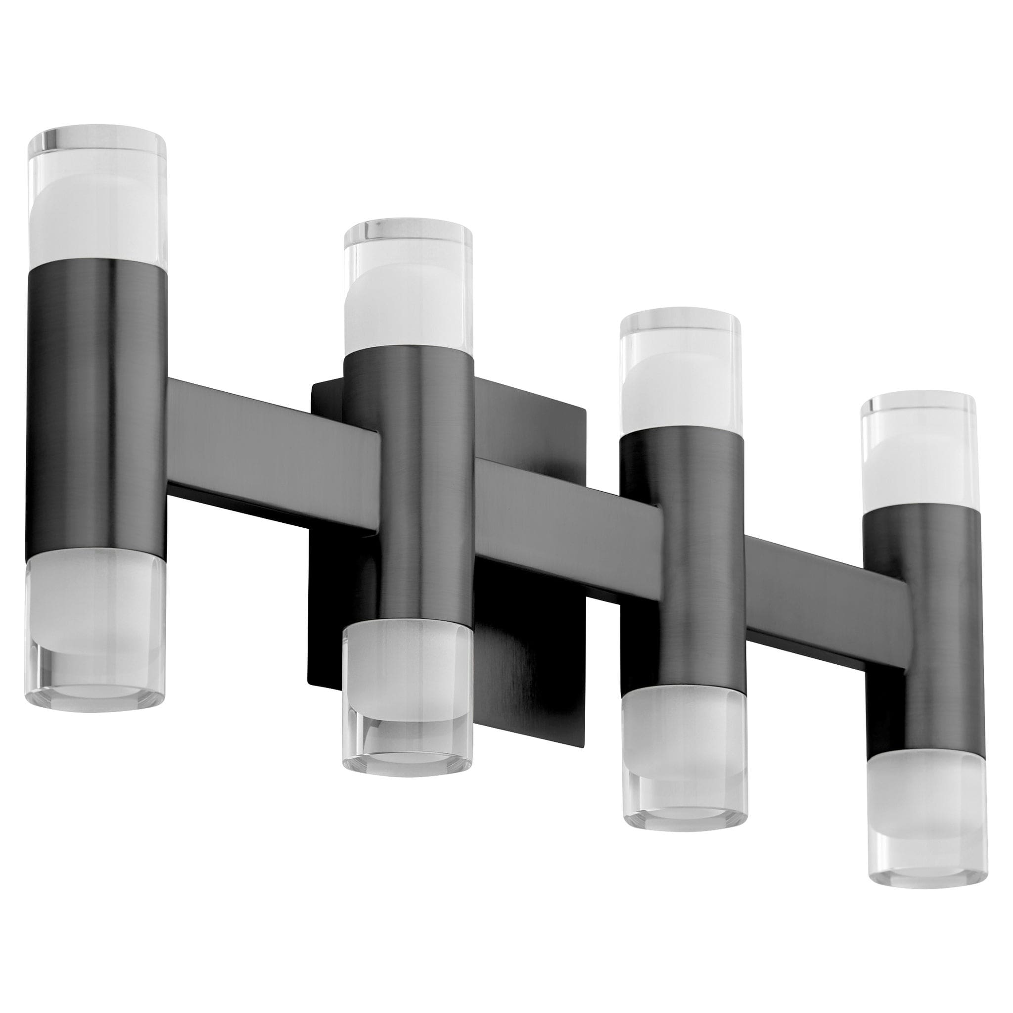 ALARUM Eight Light LED Vanity - Black
