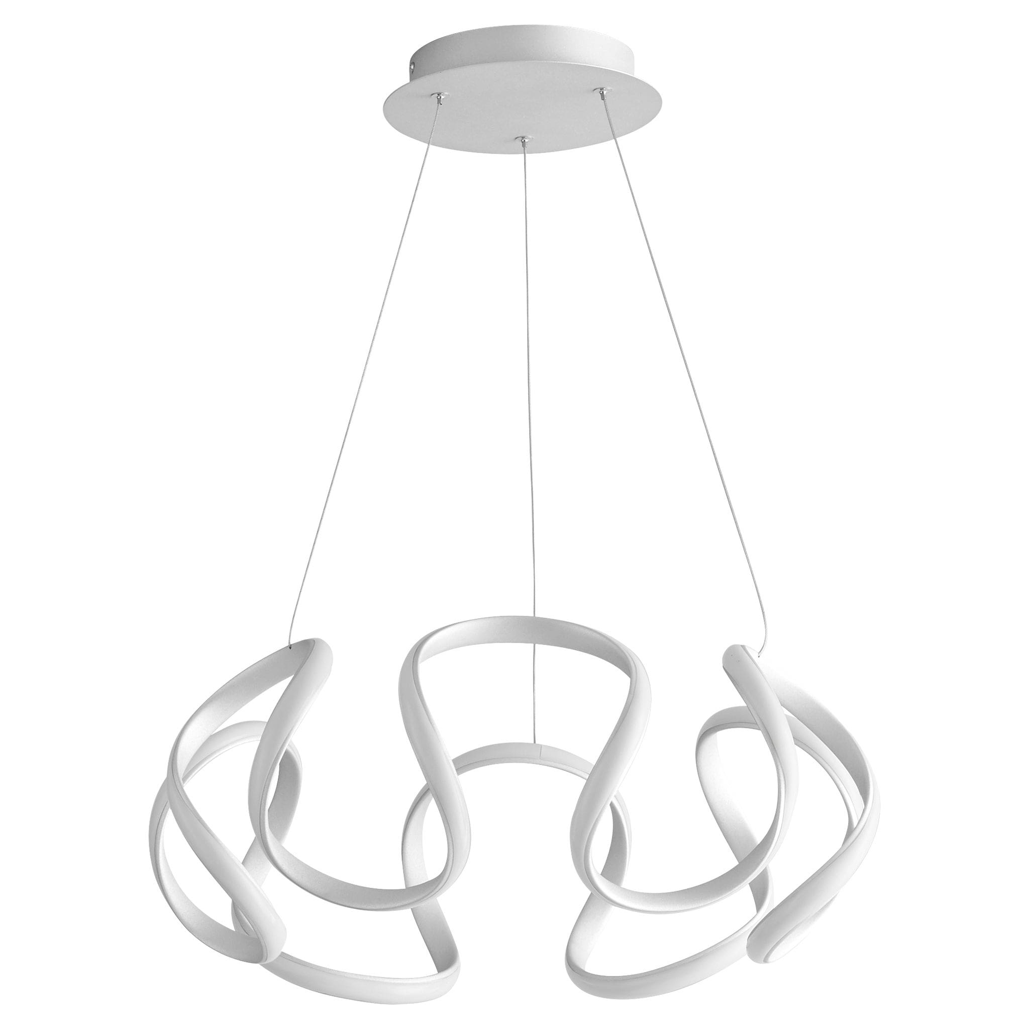CIRRO 22" Pendant -3000k- Silver Graphite
