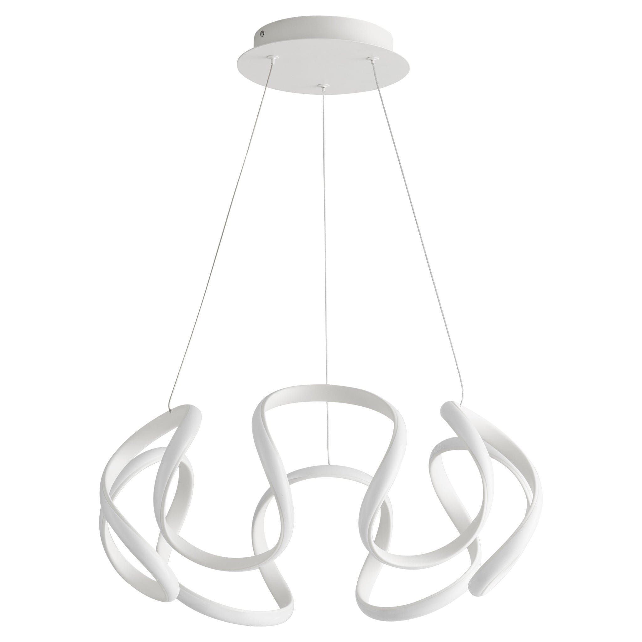 CIRRO 22" Pendant -3000k-White