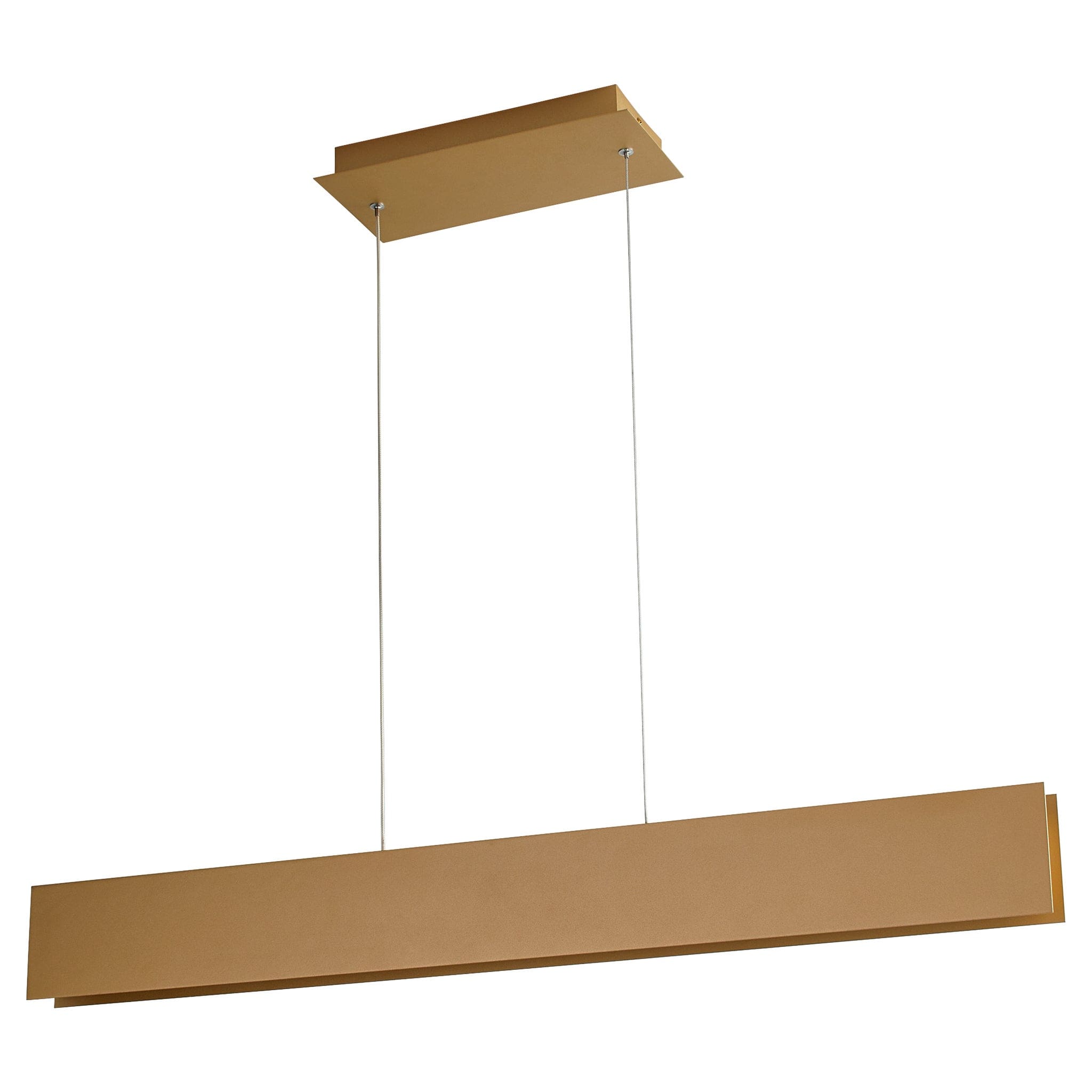 BRIO 36" LED Pendant - Powdered Gold