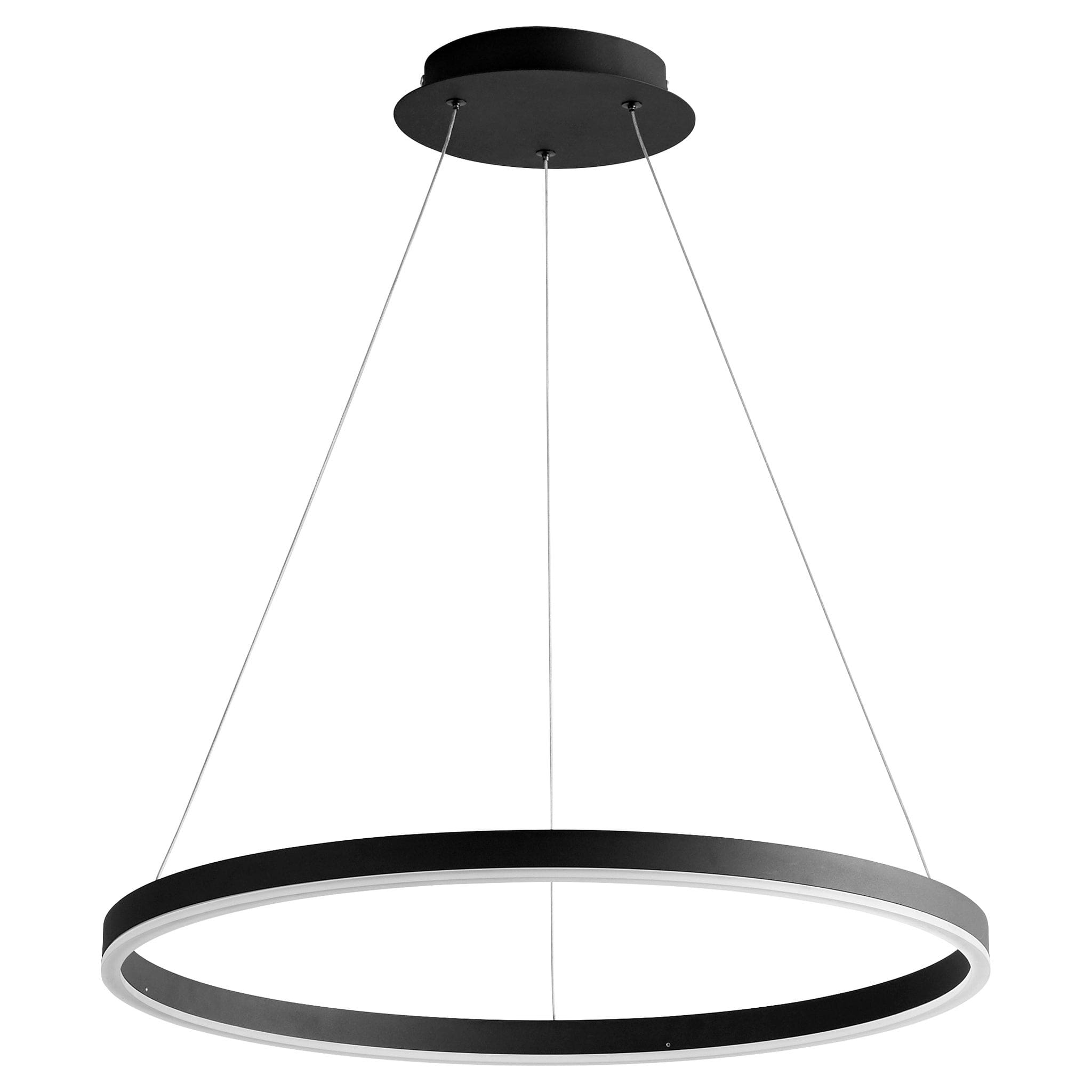 CIRCULO 24" Pendant -3000k- Black