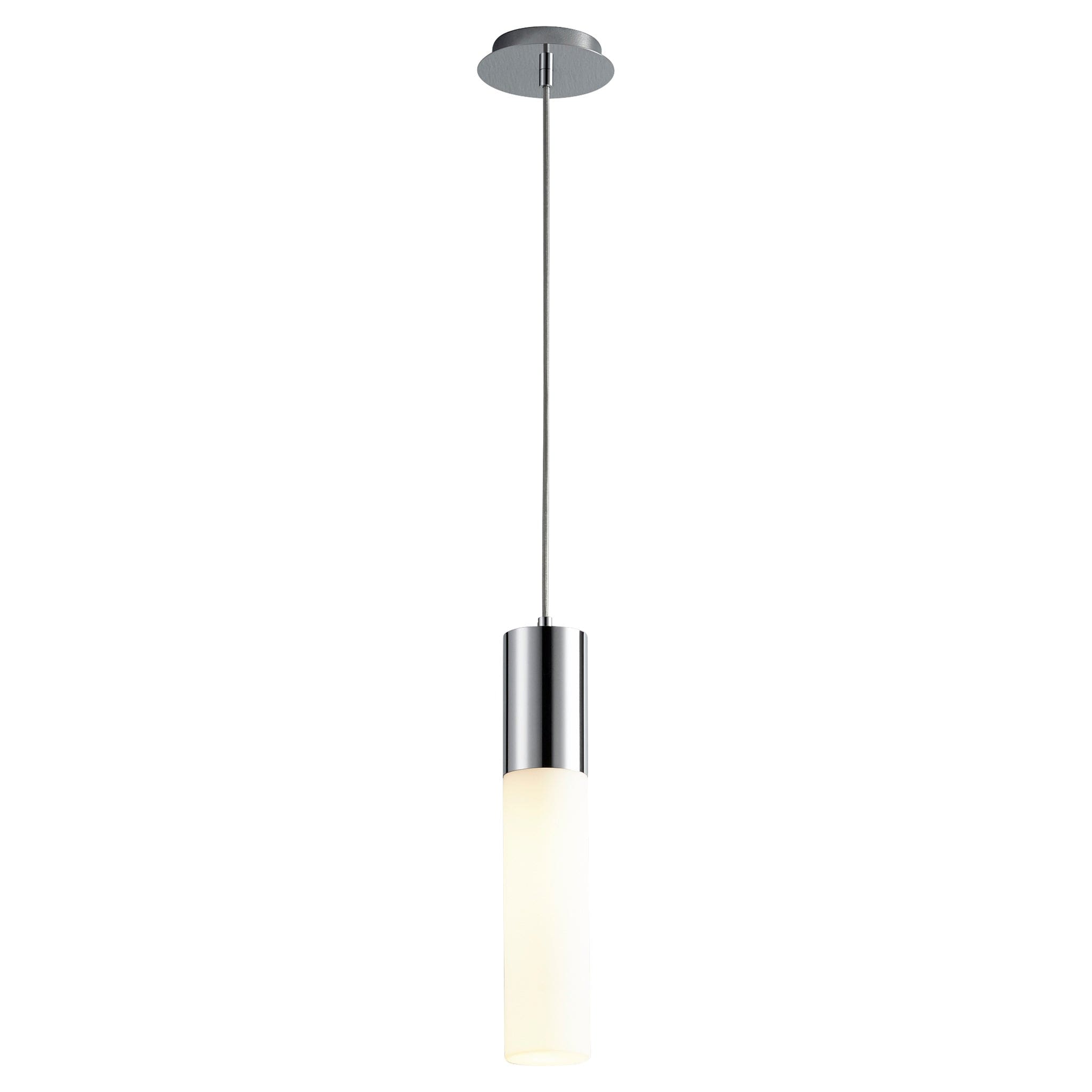 MAGNUM Glass Pendant -3000k- Polished Chrome