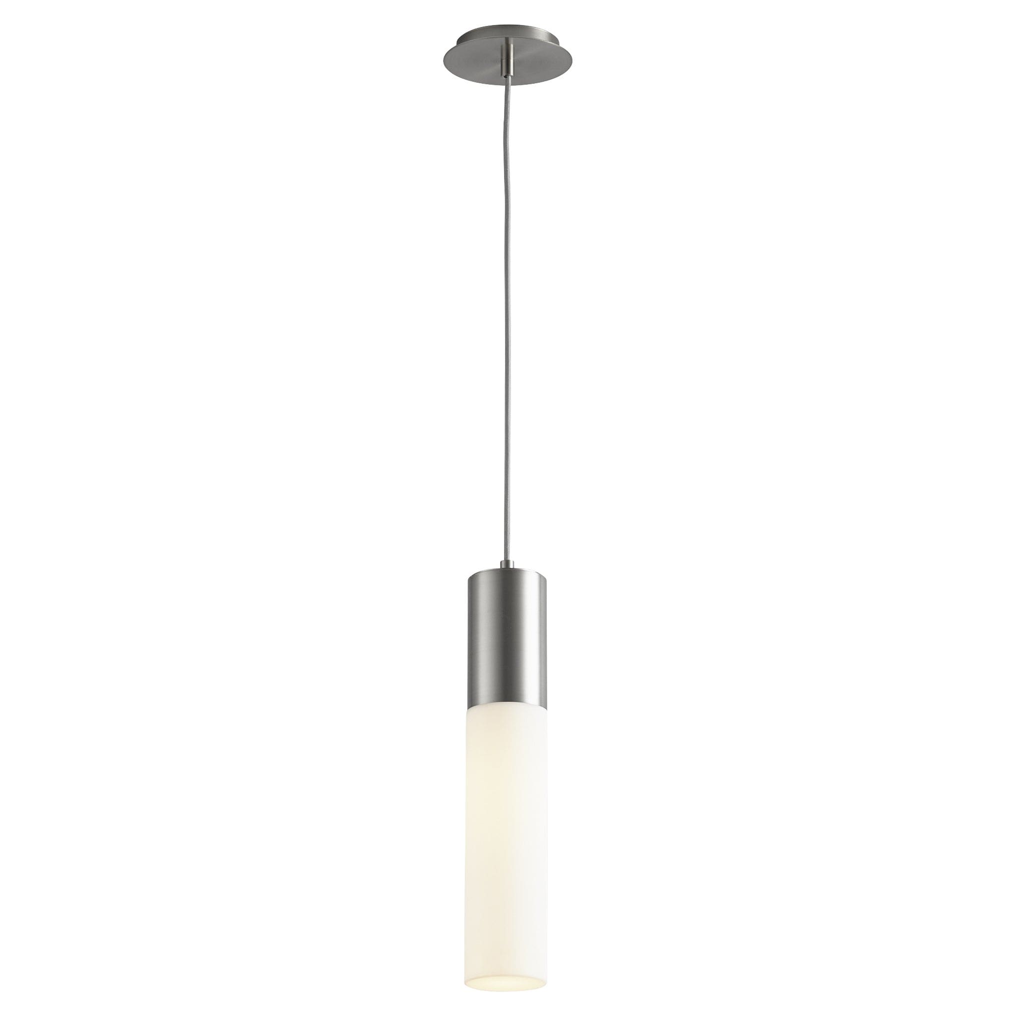 MAGNUM Acrylic Pendant -3000k- Satin Nickel