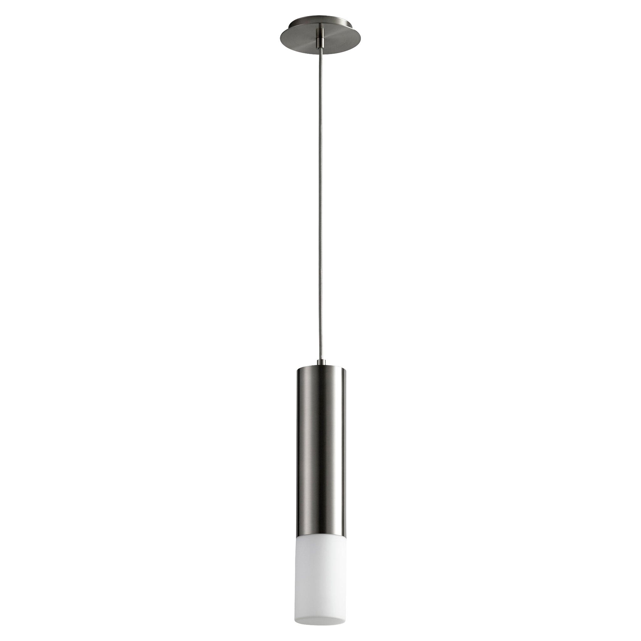 OPUS Glass Pendant -3000k- Satin Nickel