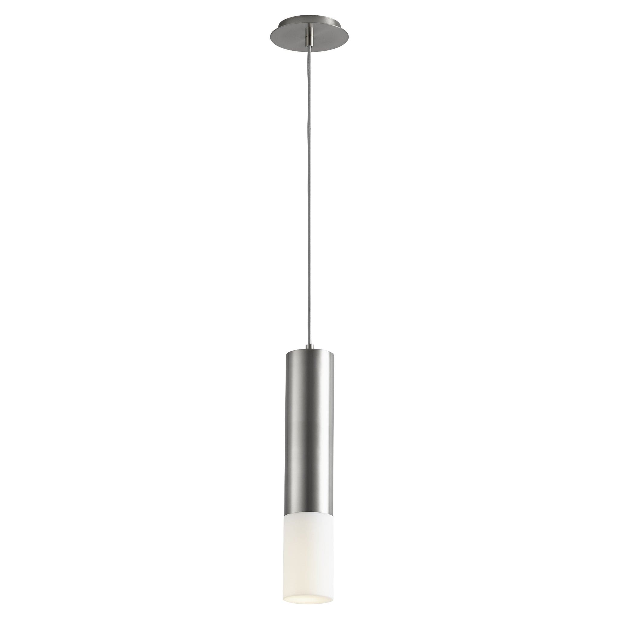 OPUS Acrylic Pendant -3000k- Satin Nickel