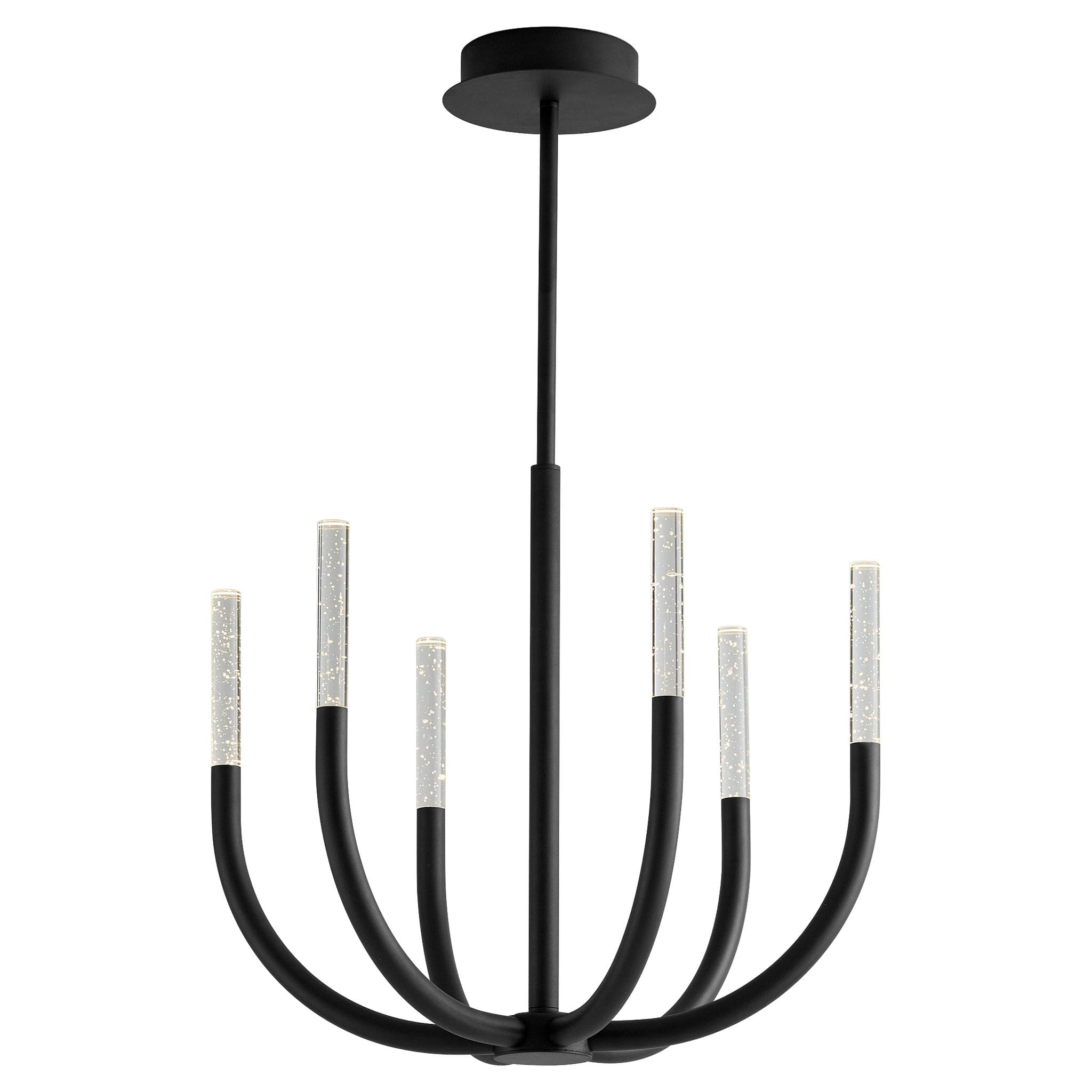 PRESTO! Six Light Chandelier -3000k- Black