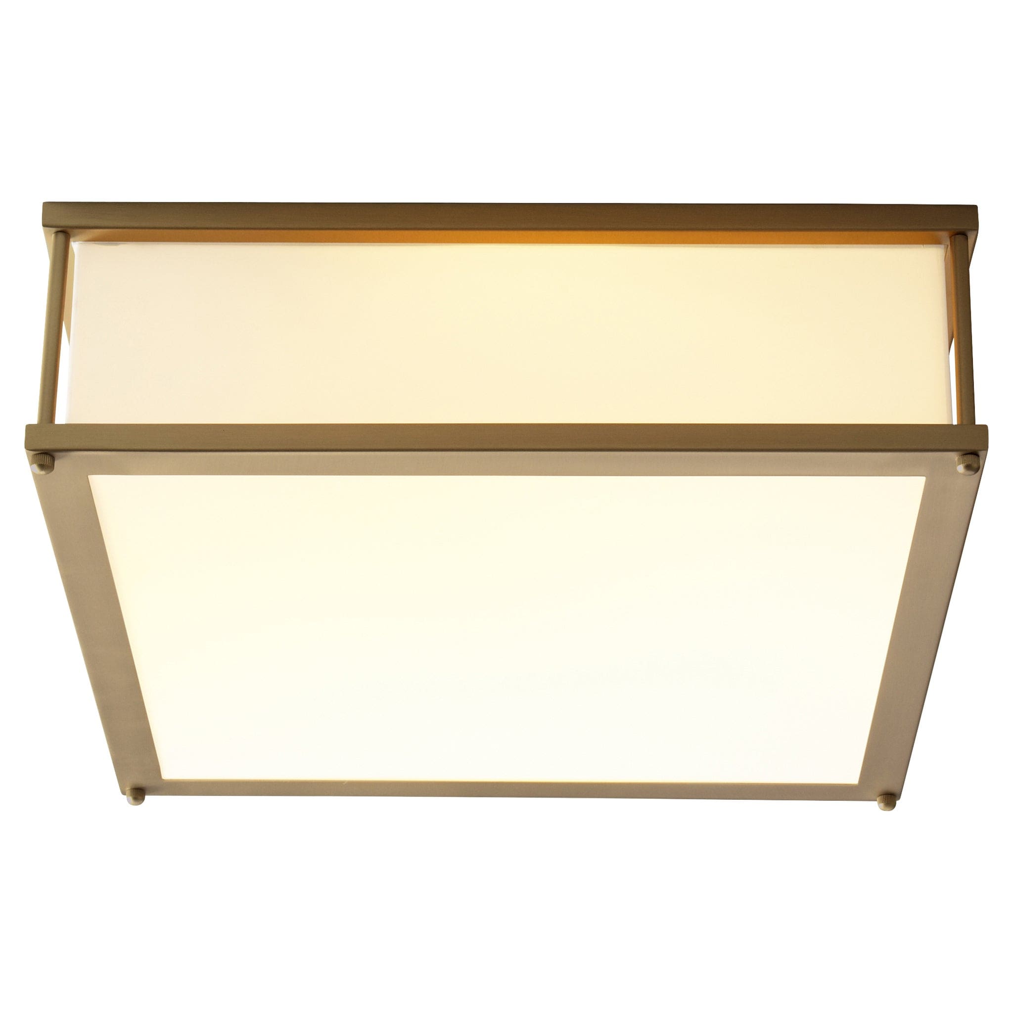 MODULO 16" Ceiling Mount -3000k- Aged Brass