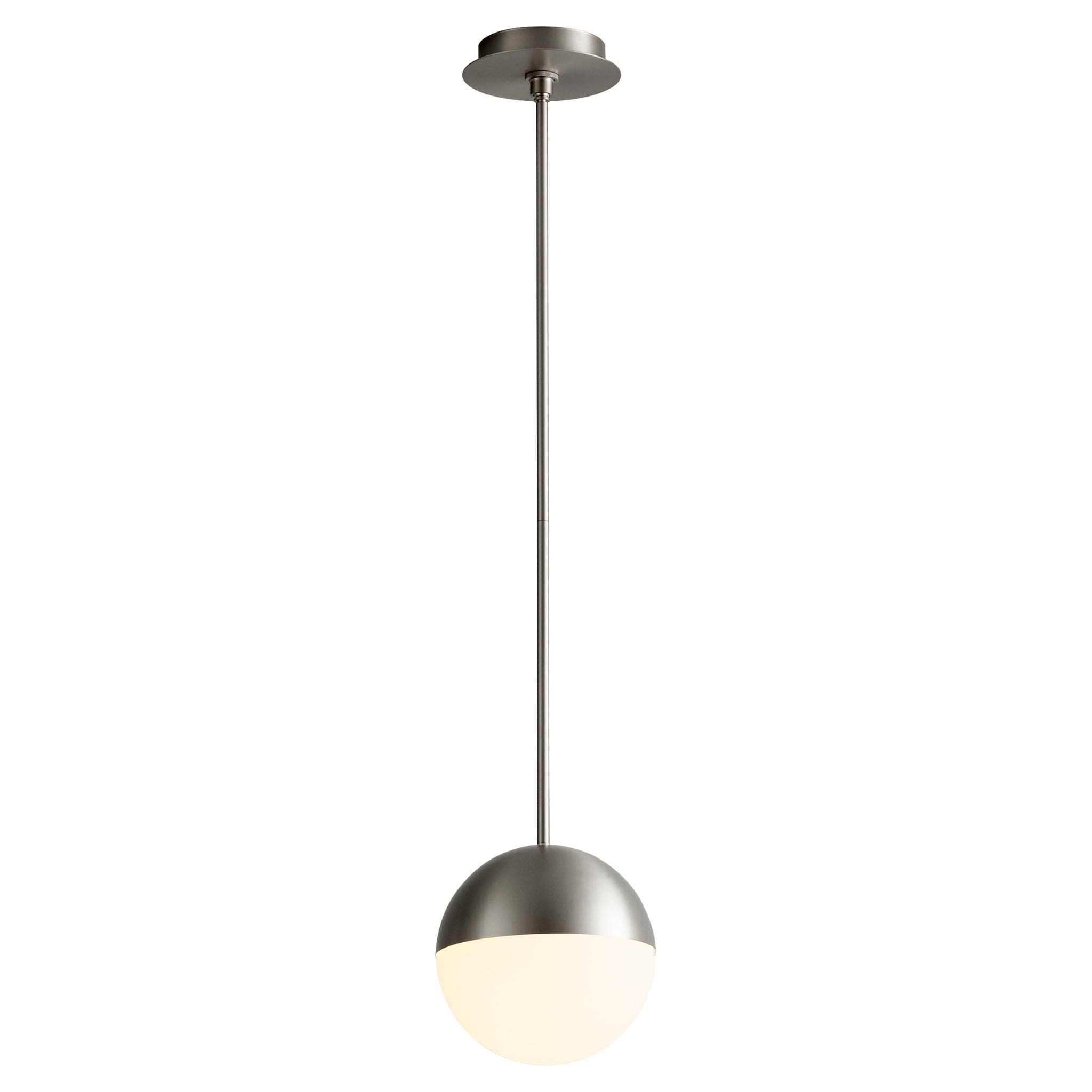 MONDO 8"  Pendant -3000k- Satin Nickel