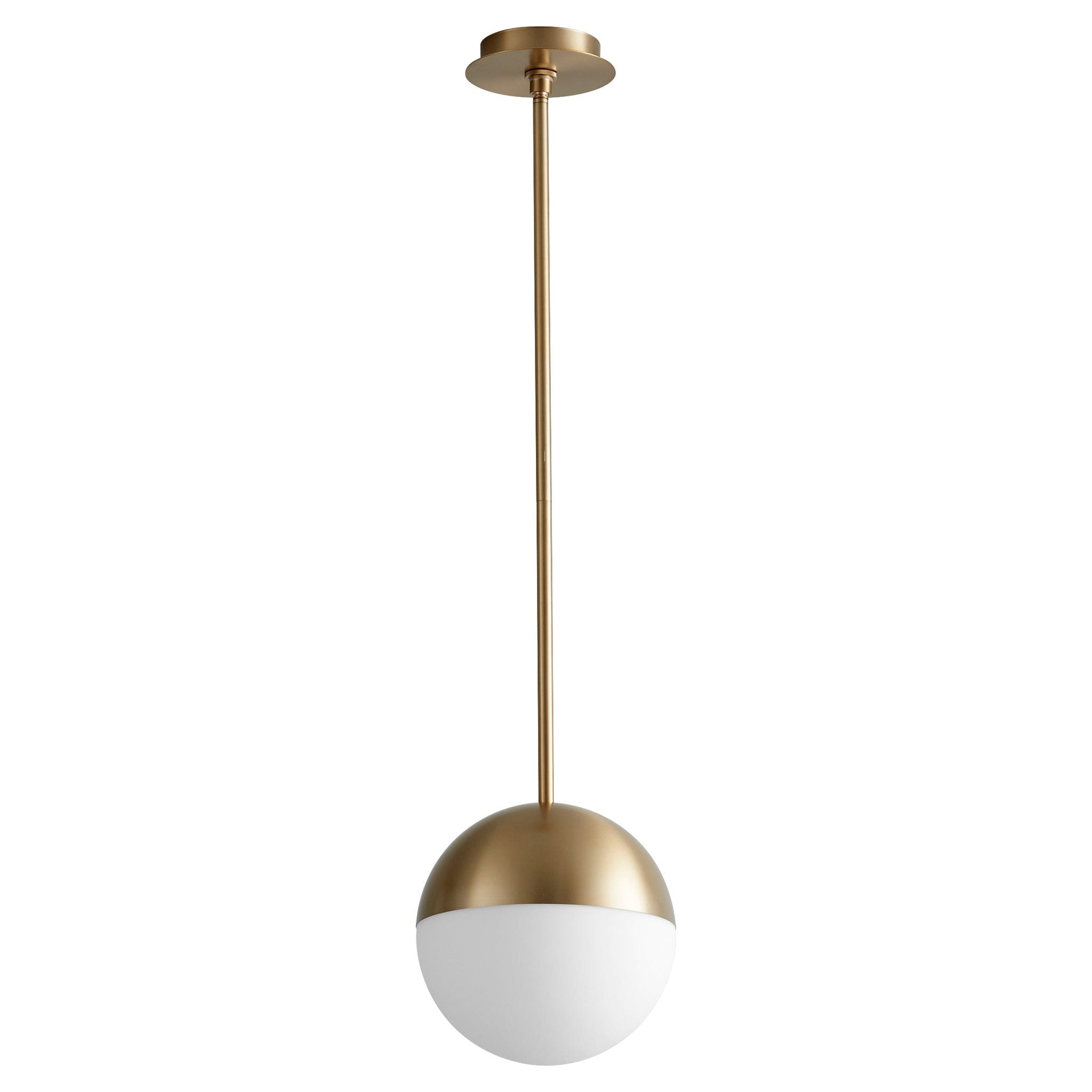 MONDO 10" Pendant -3000k- Aged Brass
