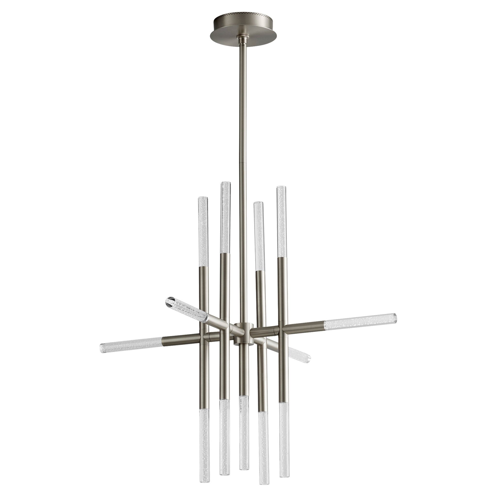 MOXY 32" LED Chandelier -3000k- Satin Nickel