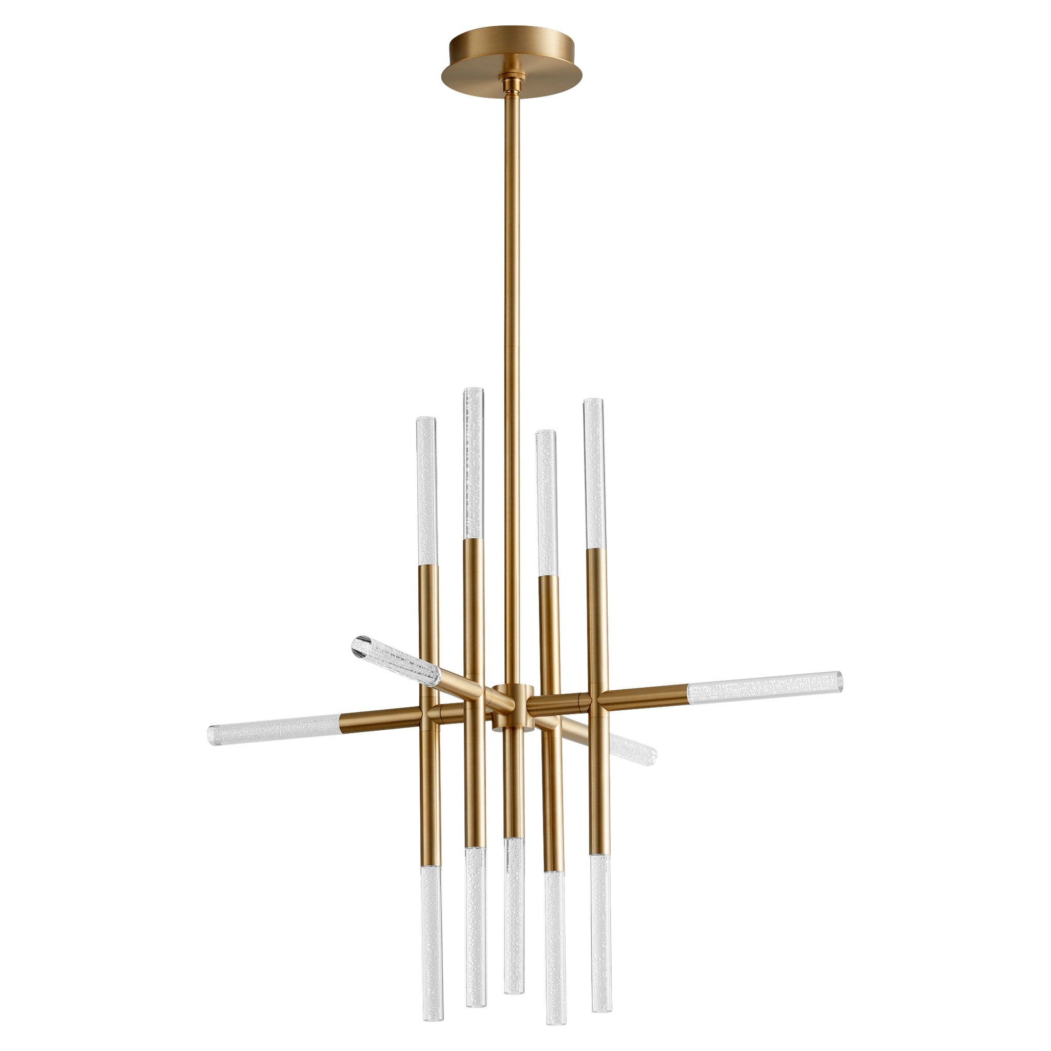 MOXY 32" LED Chandelier -3000k- Aged Brass