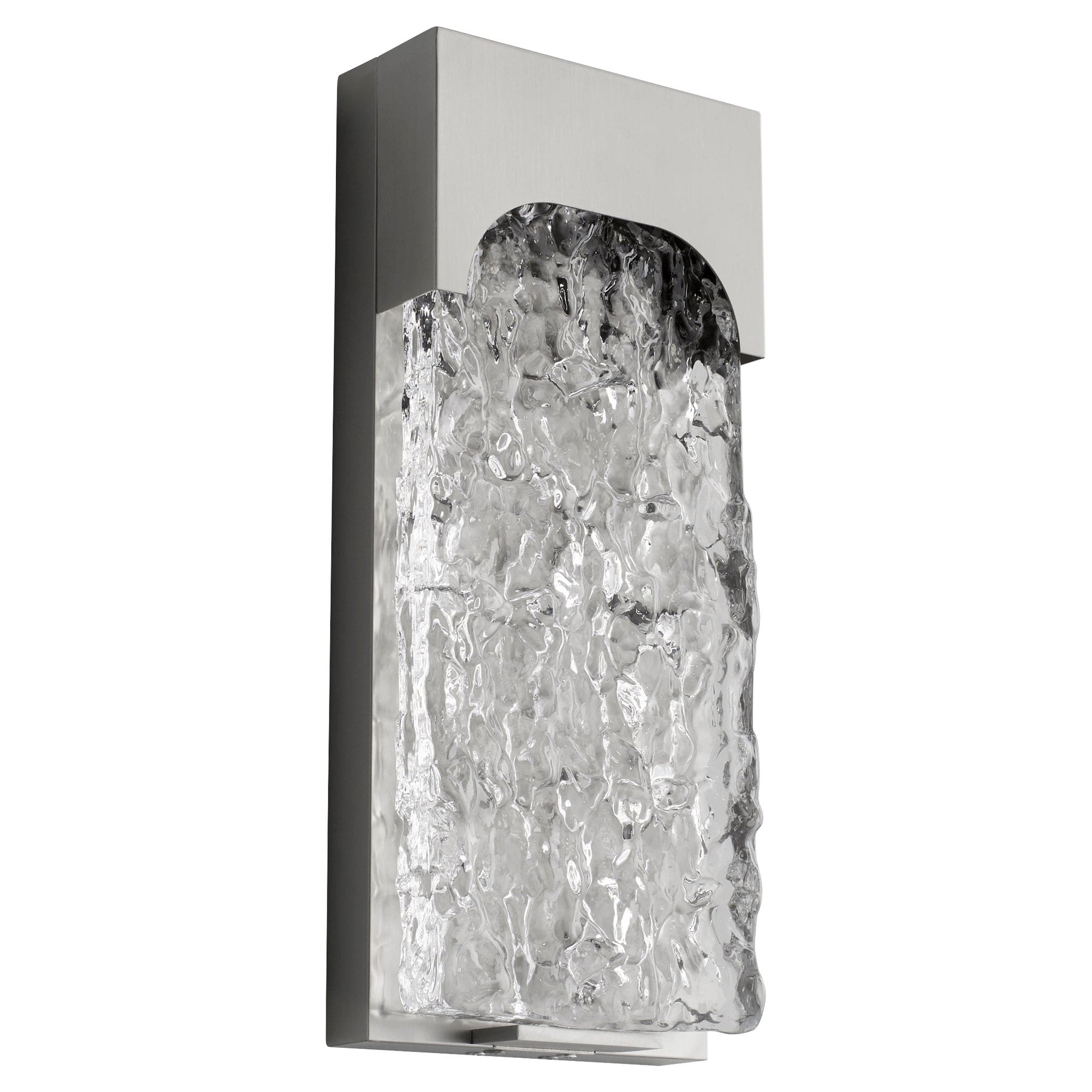 NITRO Outdoor Wall Sconce -3000k- Satin Nickel