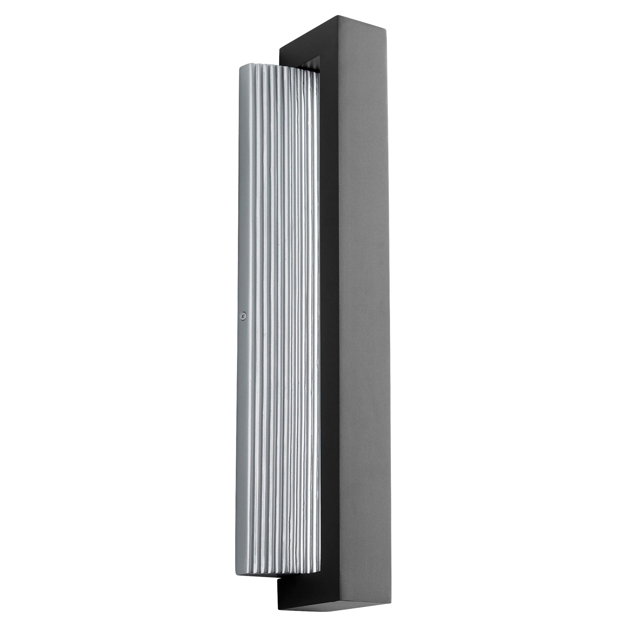 VERVE 22" Wall Sconce -3000k- Black/Brushed Aluminum