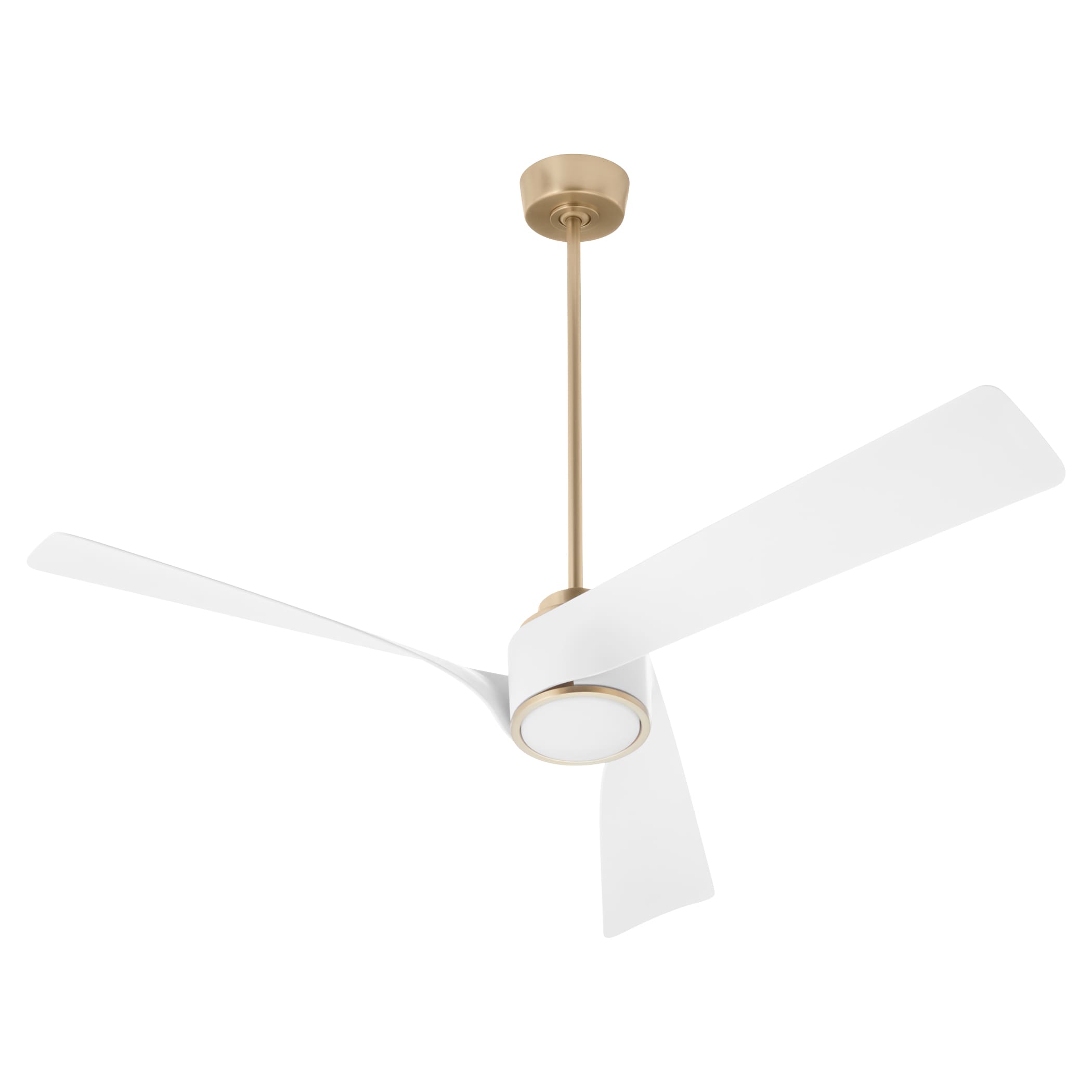 HEYDAY 56" 3 Blade Fan - Aged Brass