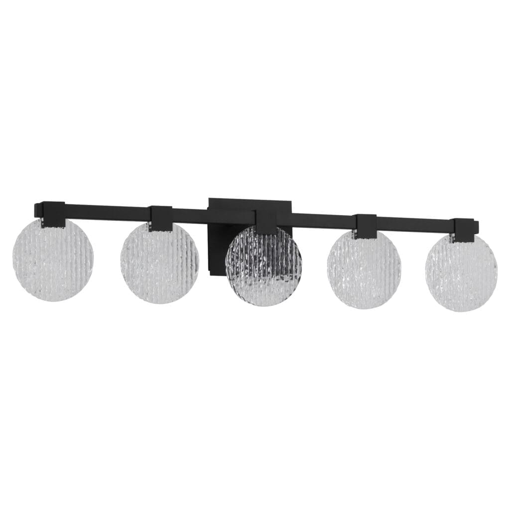 AXIOM Five Light CCT Vanity - Black