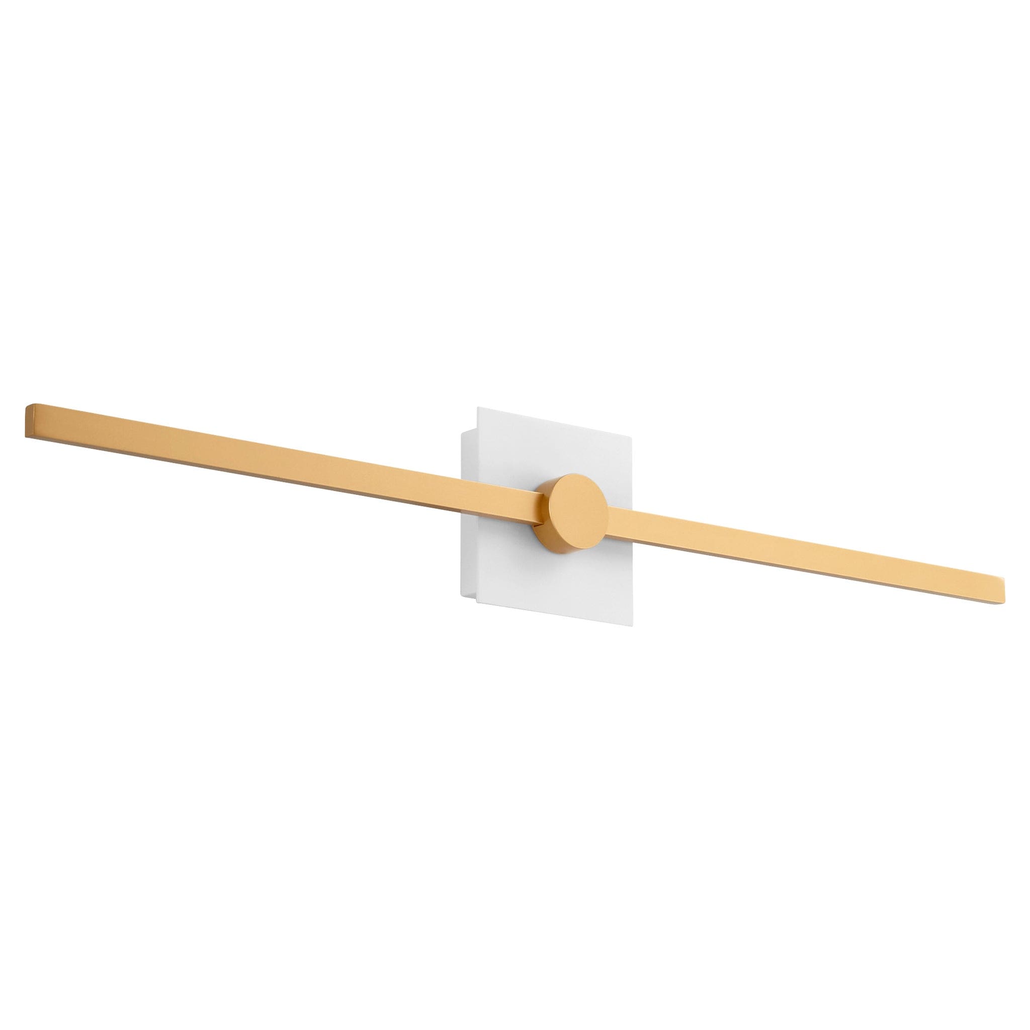 ZORA 32" Vanity -3000k- White/Industrial Brass