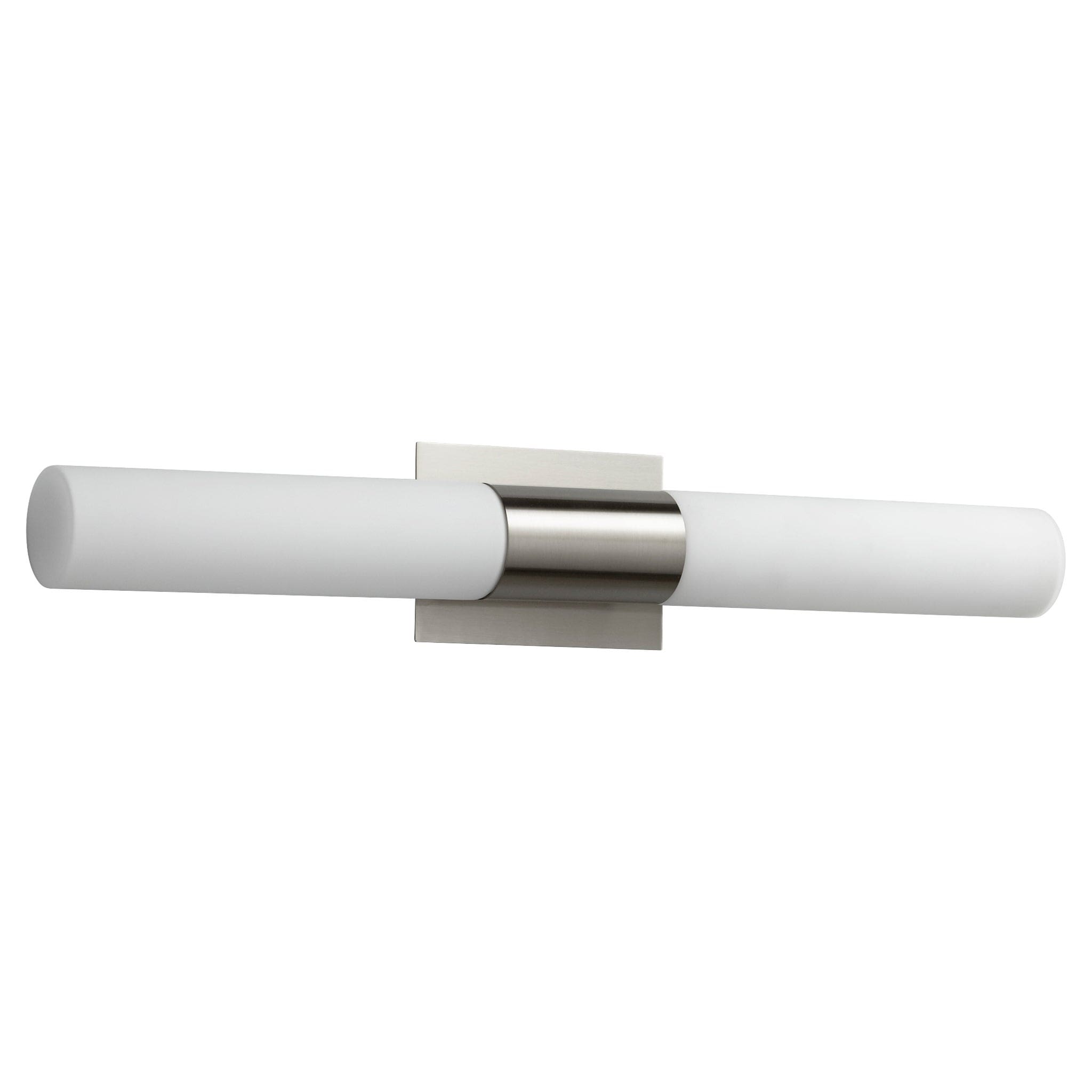 MAGNETA Glass Vanity -3000k- Satin Nickel