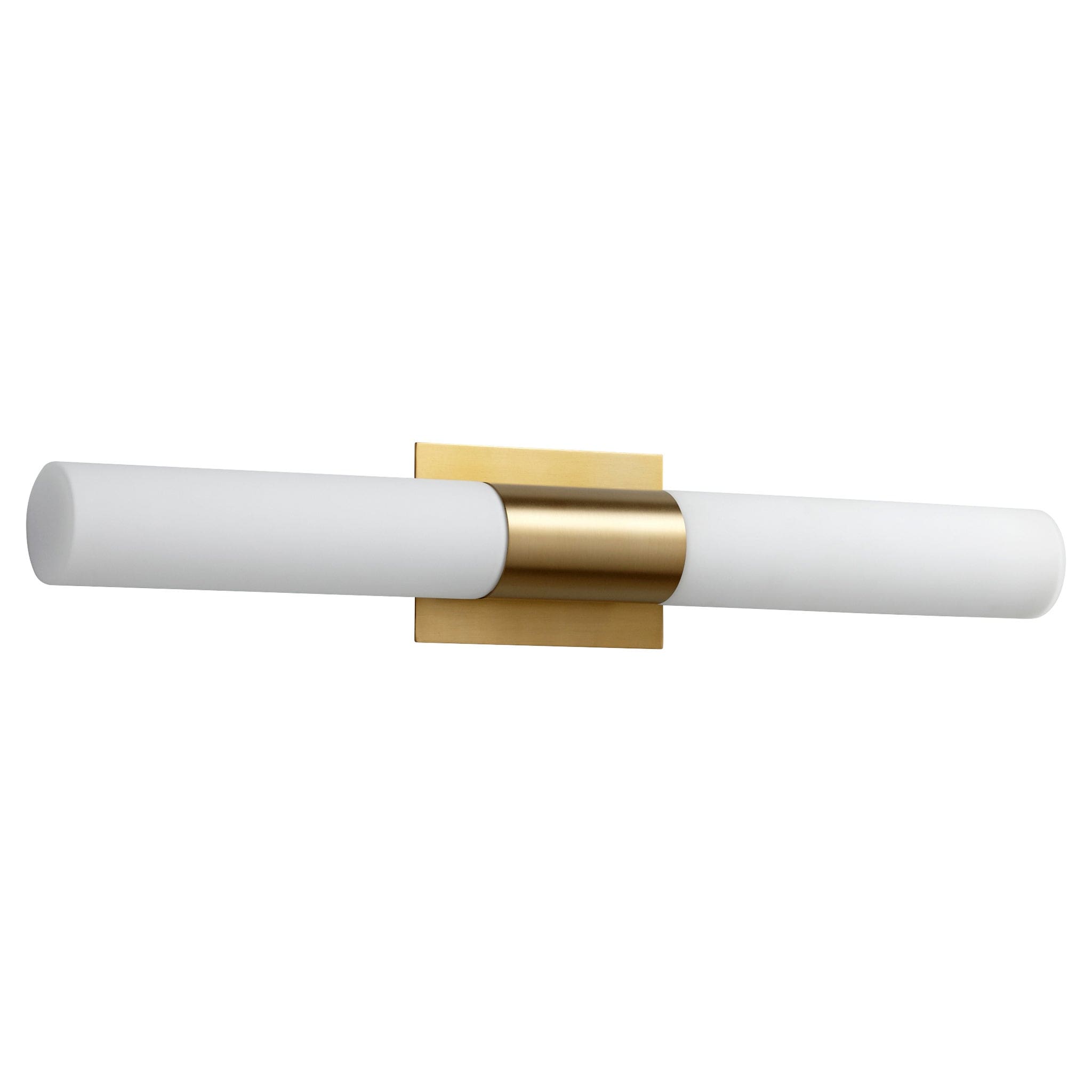 MAGNETA Glass Vanity -3000k- Aged Brass