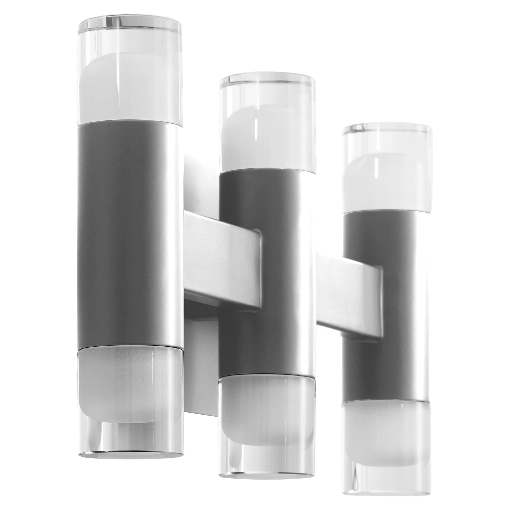 ALARUM Six Light LED Vanity - Satin Nickel