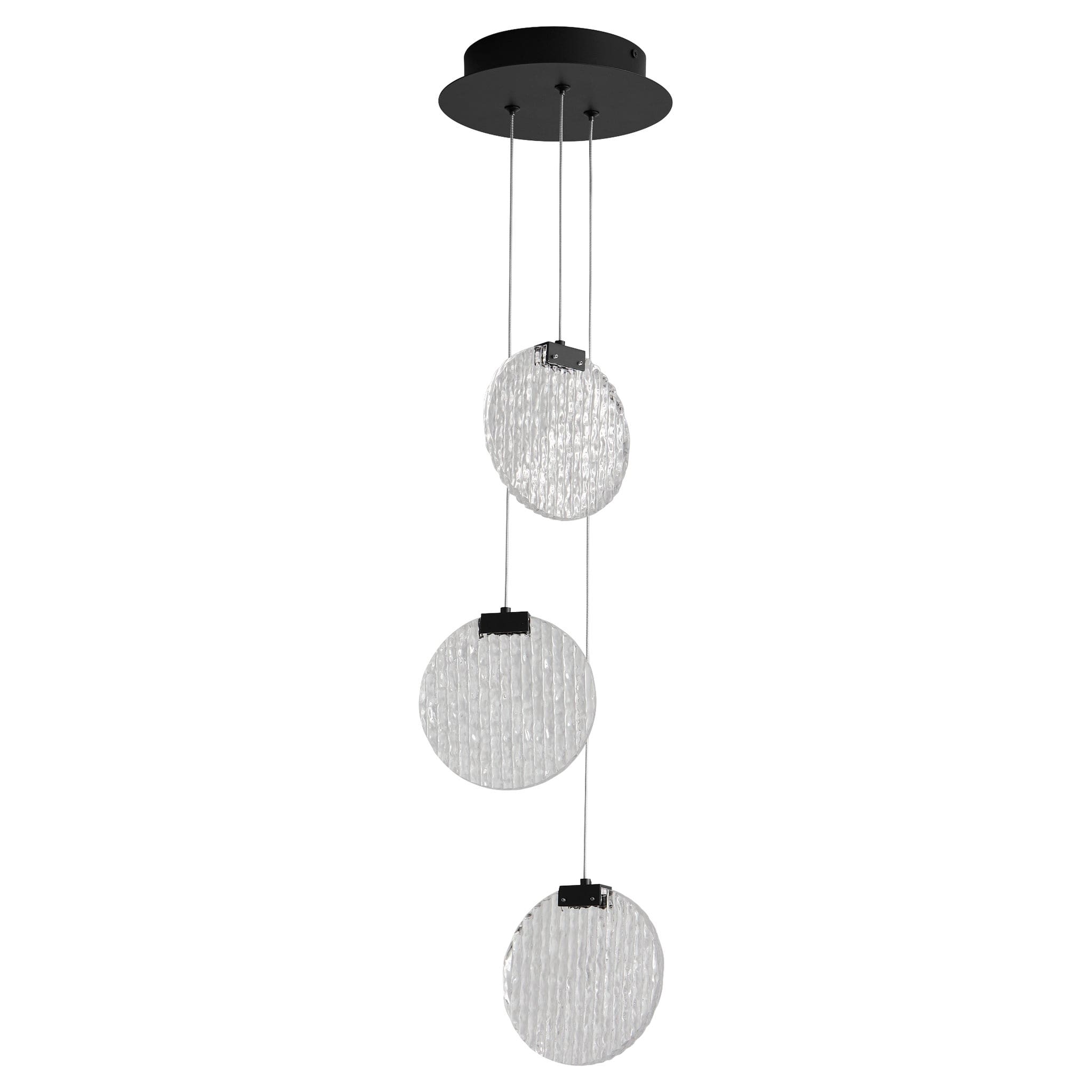 AXIOM Three Light CCT Pendant - Black