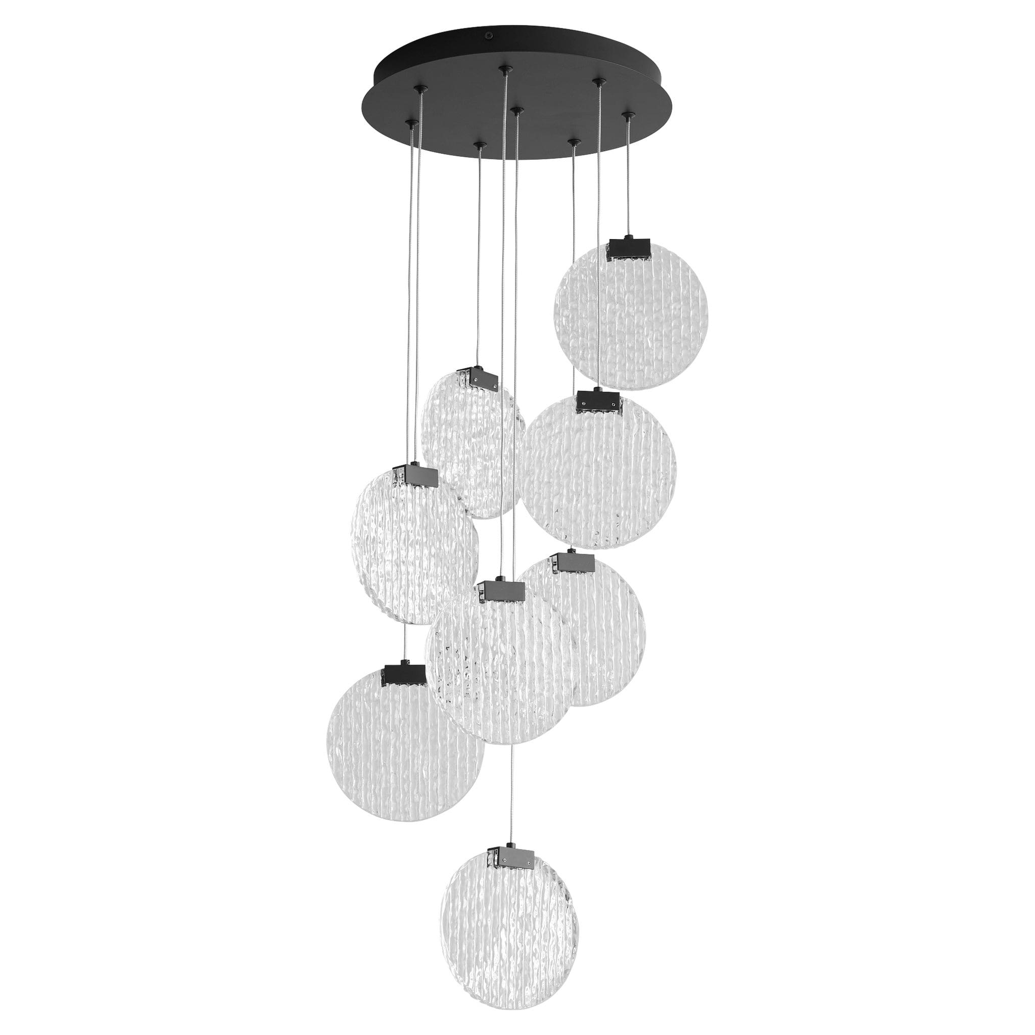 AXIOM Eight Light CCT Pendant - Black