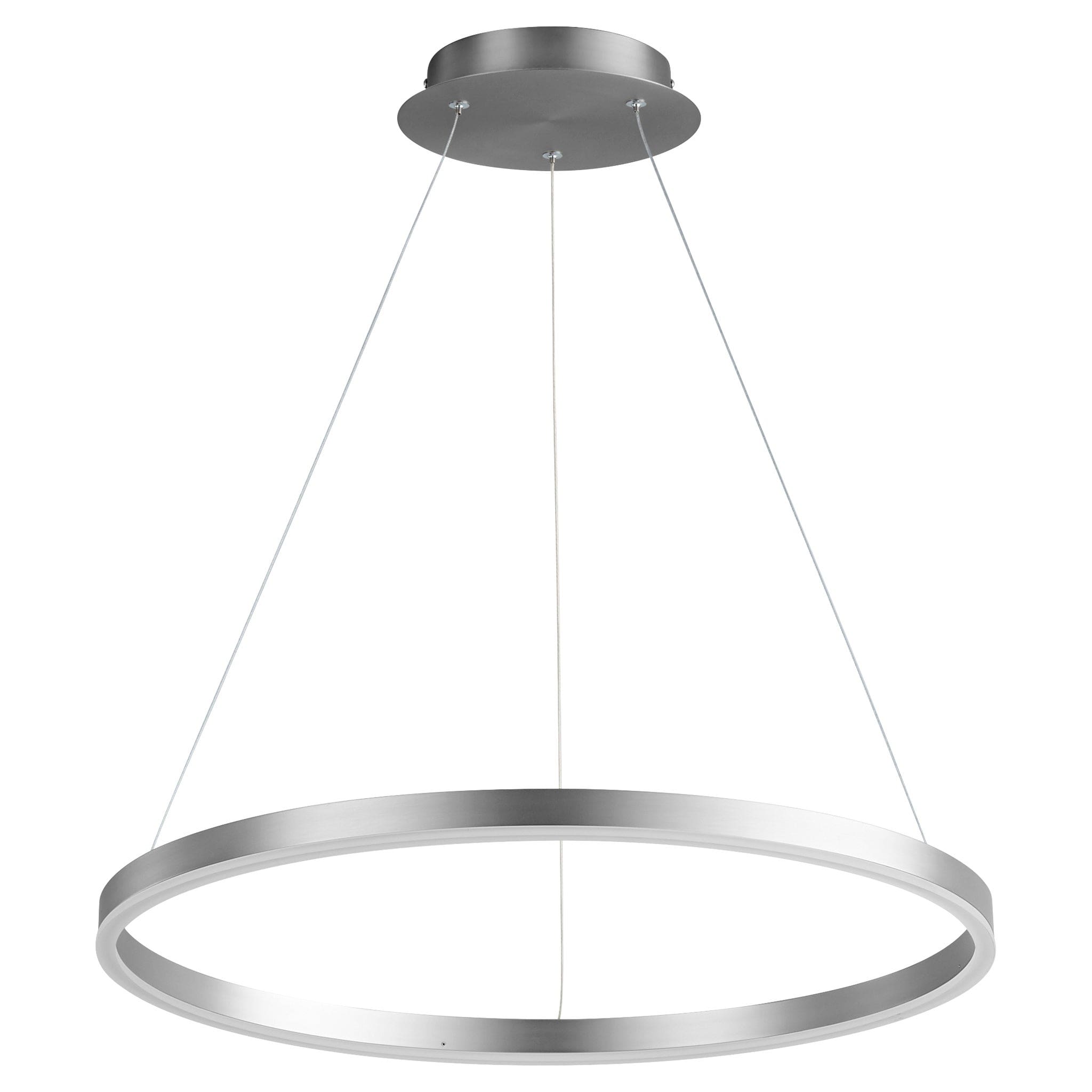 CIRCULO 24" Pendant -3000k- Satin Nickel