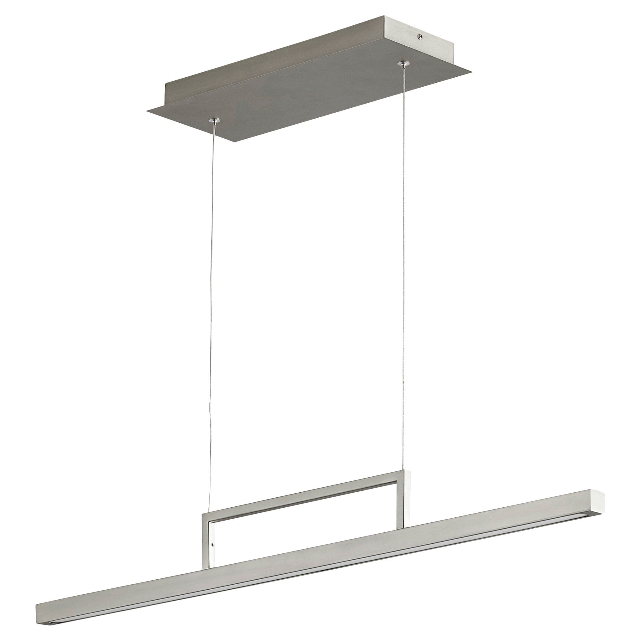 STYLUS 34" Pendant -3000k- Satin Nickel