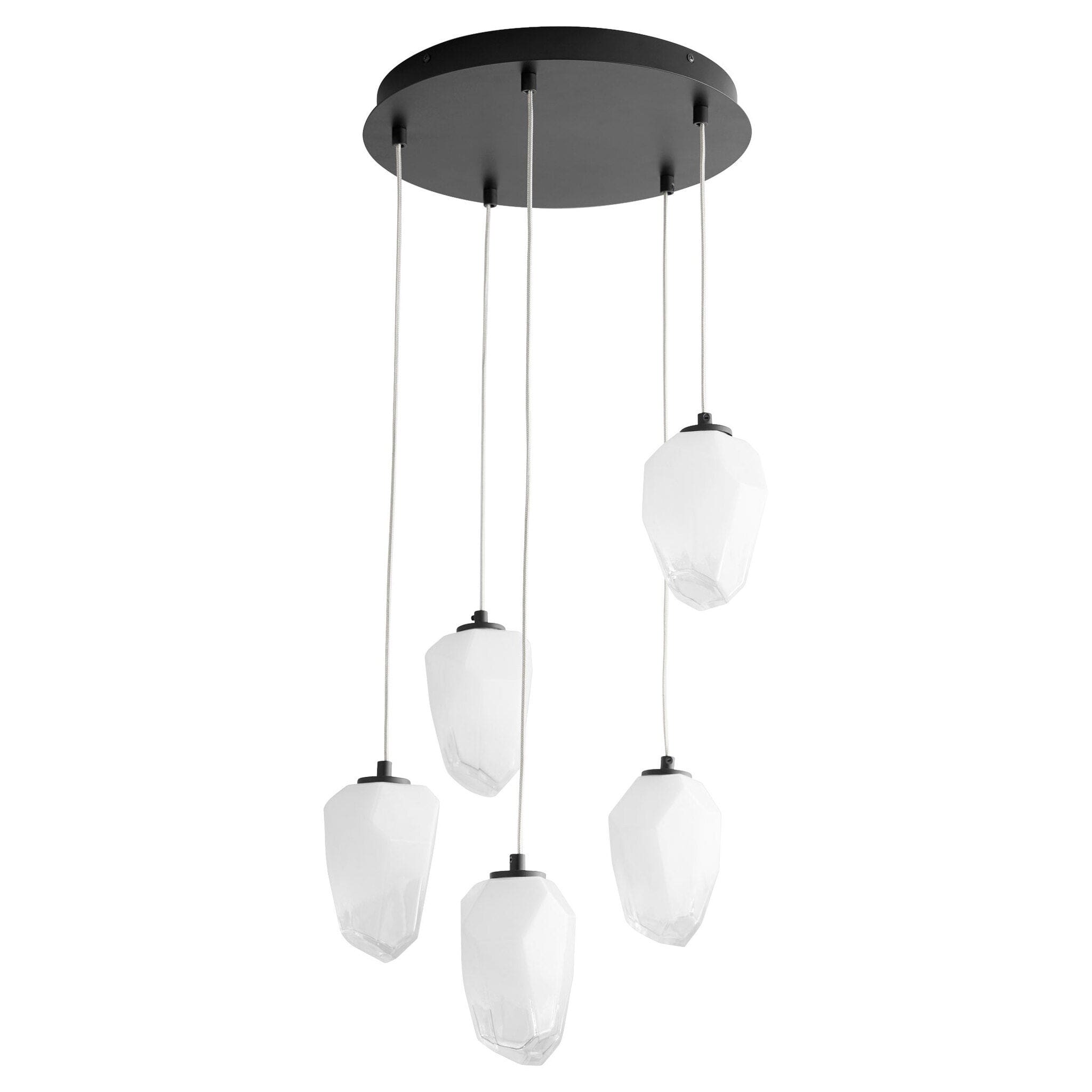 VIVO Five Light CCT Pendant - Black