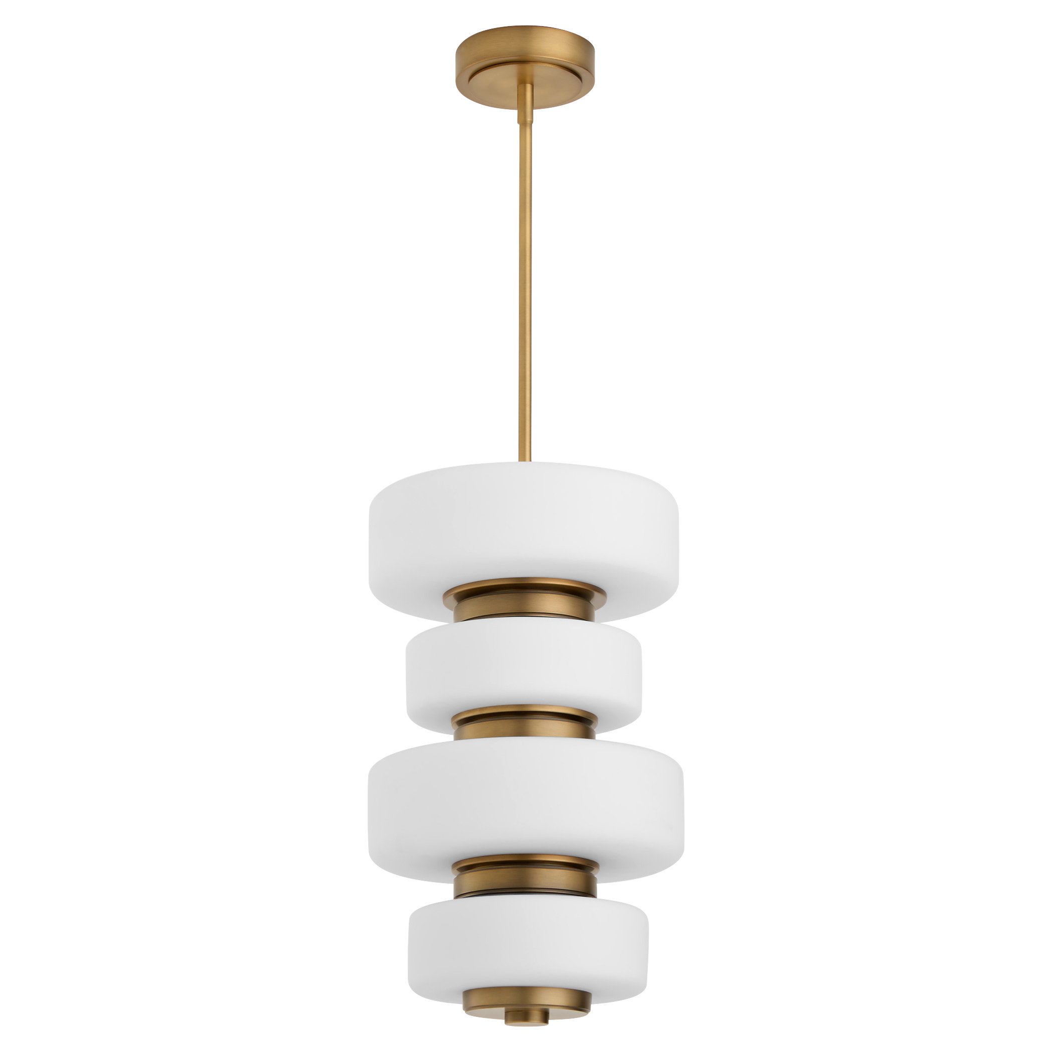 FAVO 24" Pendant - Brushed Brass
